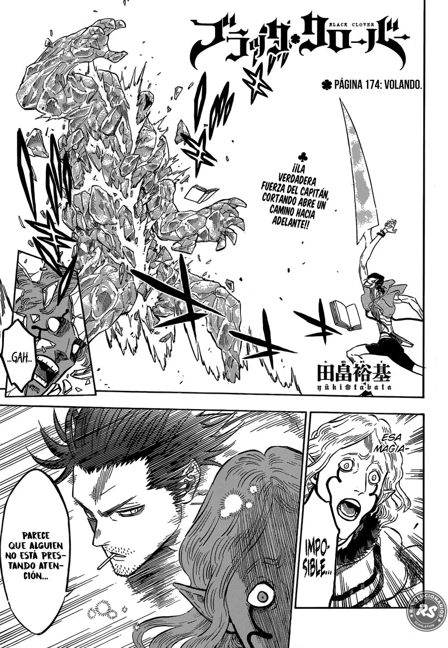 Black Clover capítulo 174, página 2