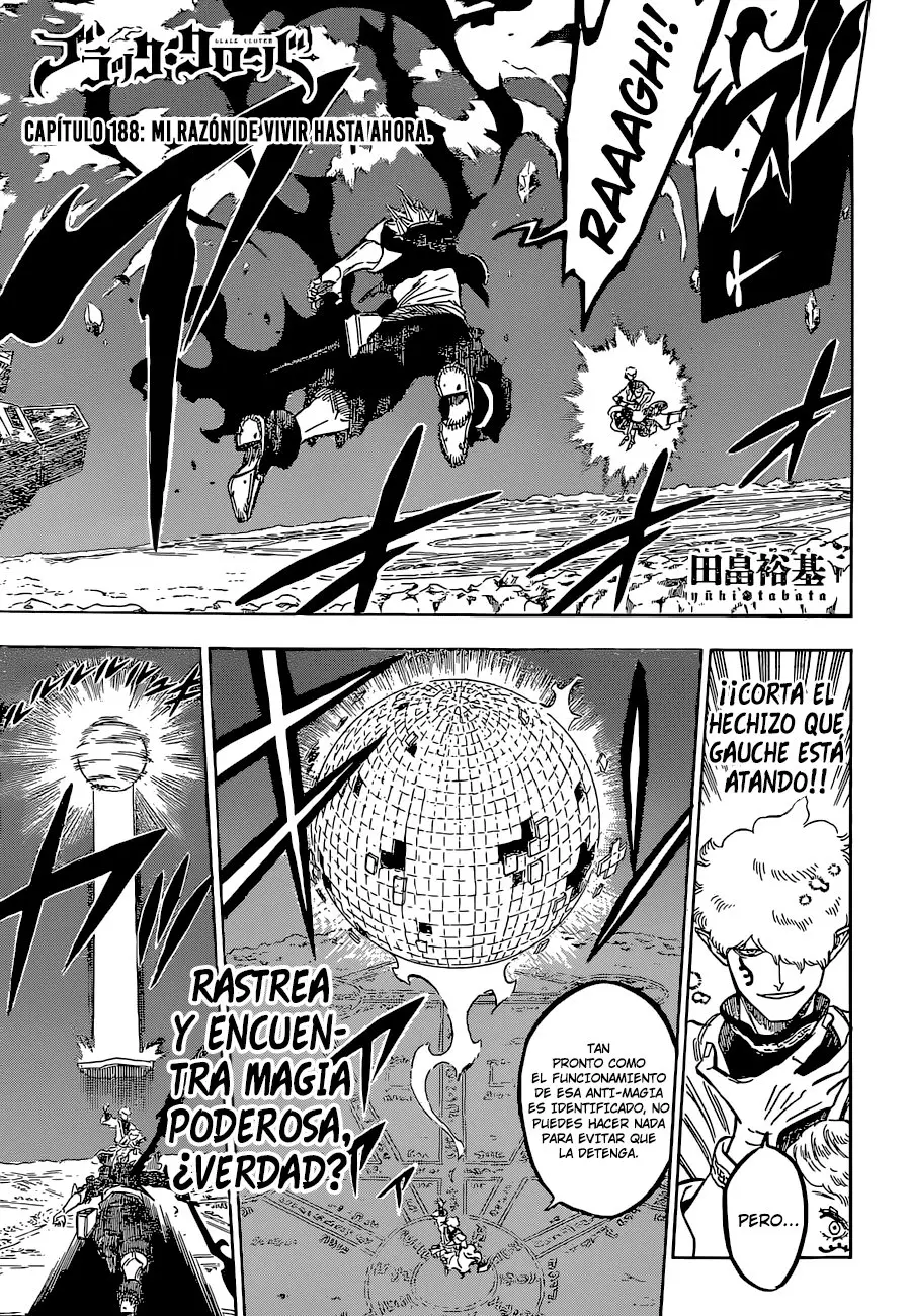 Black Clover capítulo 188, página 4