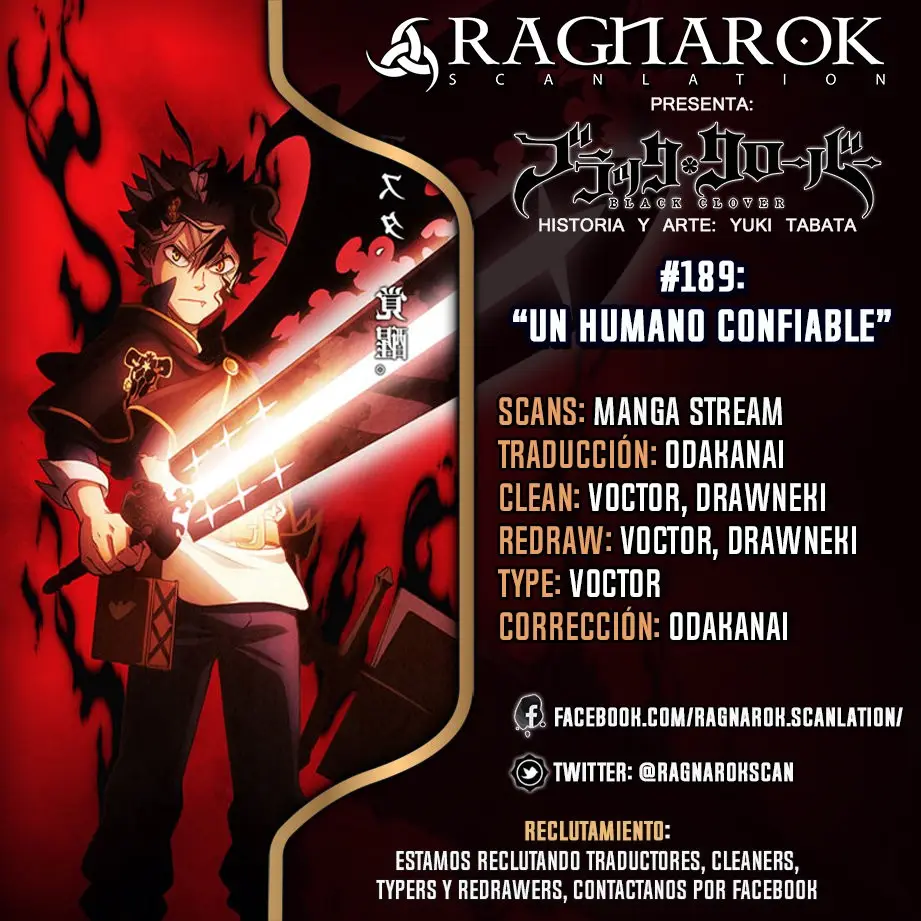 Black Clover capítulo 189, página 1