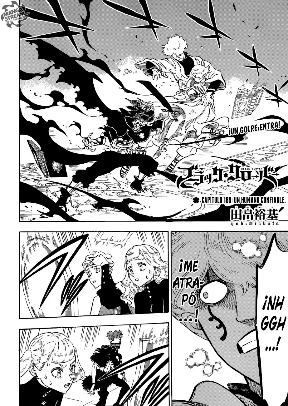 Black Clover capítulo 189, página 3
