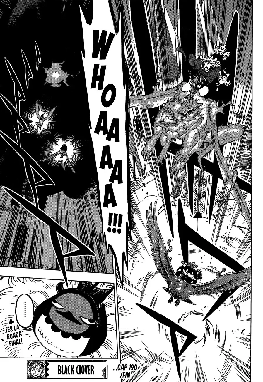 Black Clover capítulo 190, página 17