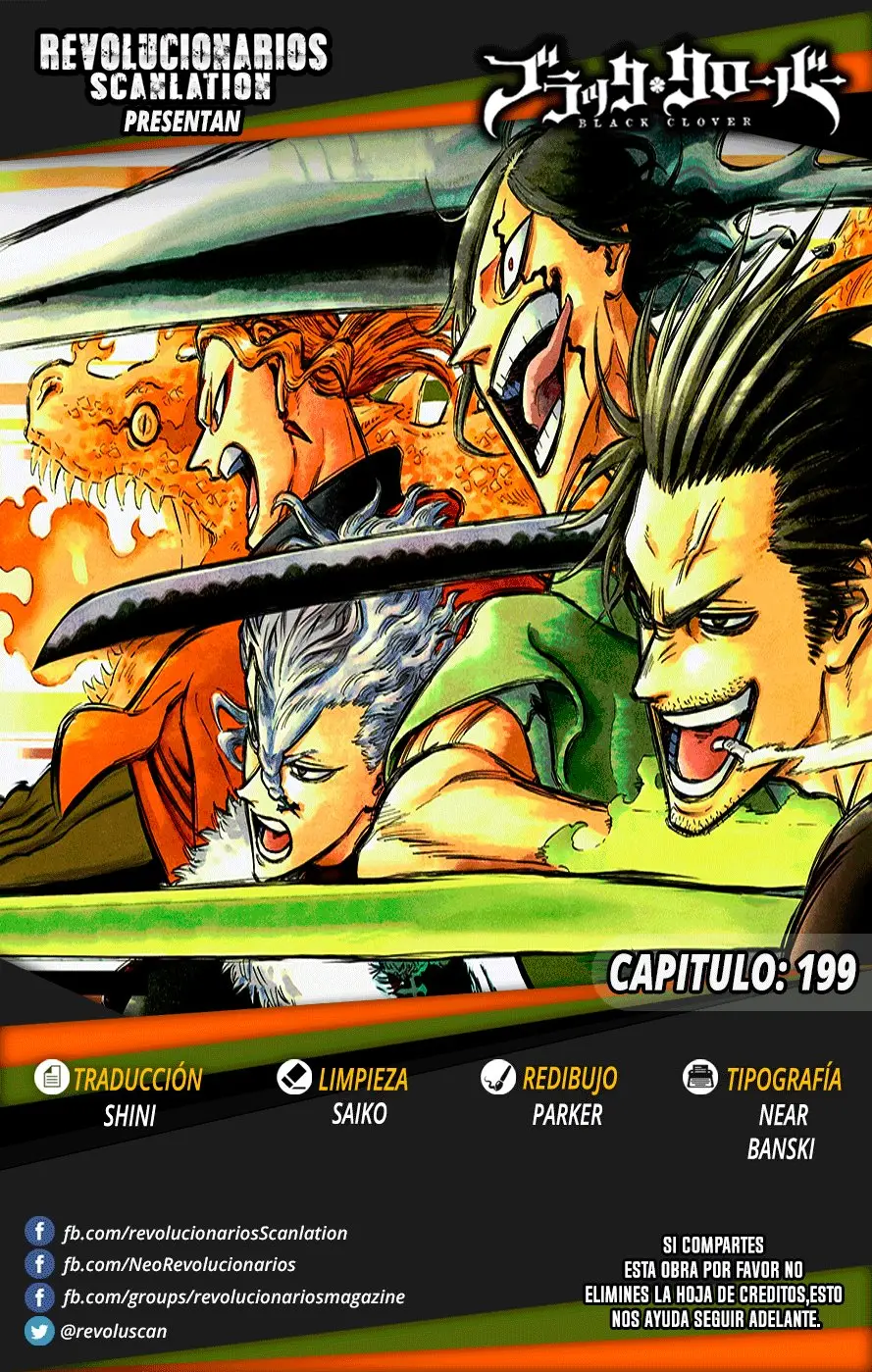 Black Clover capítulo 199, página 1
