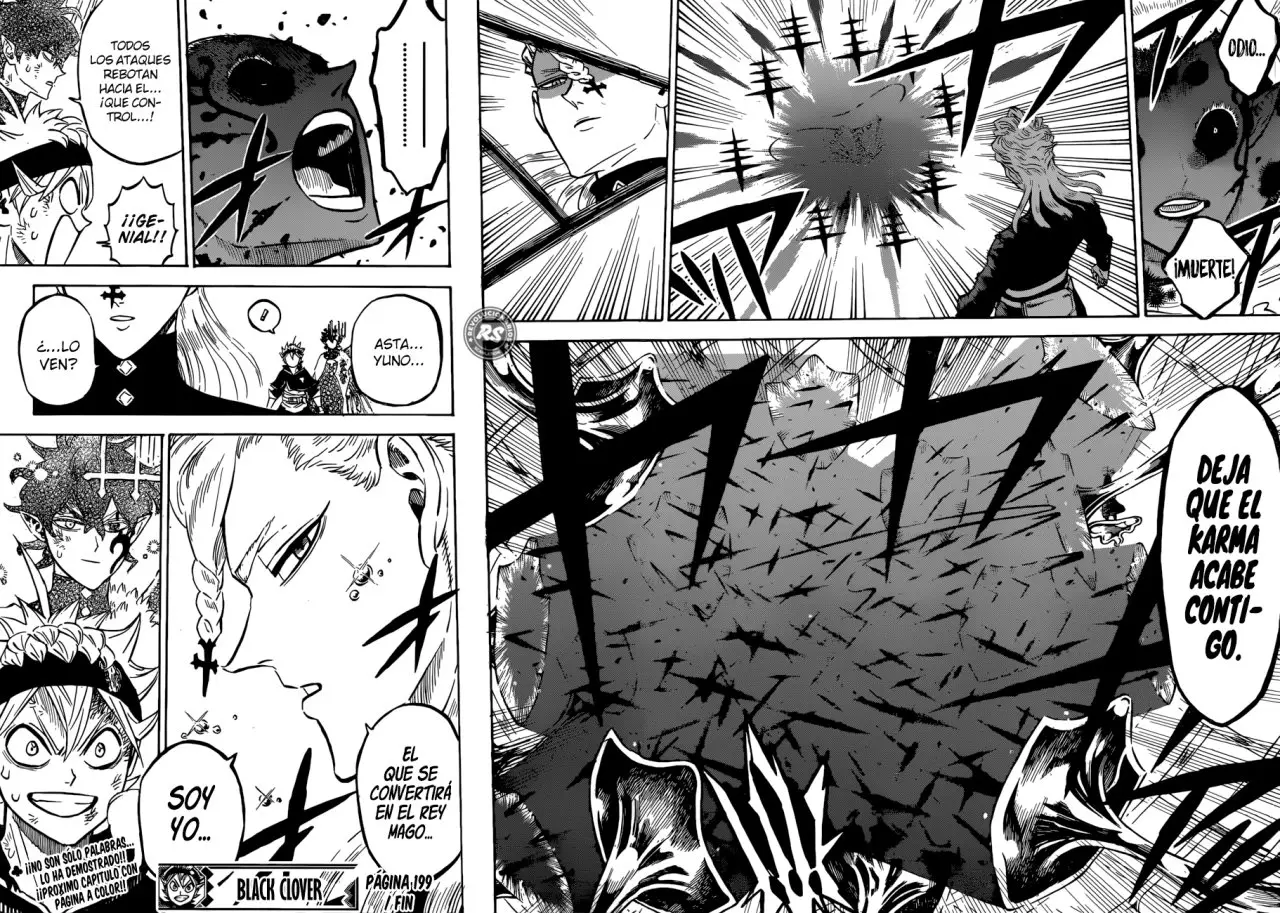 Black Clover capítulo 199, página 14