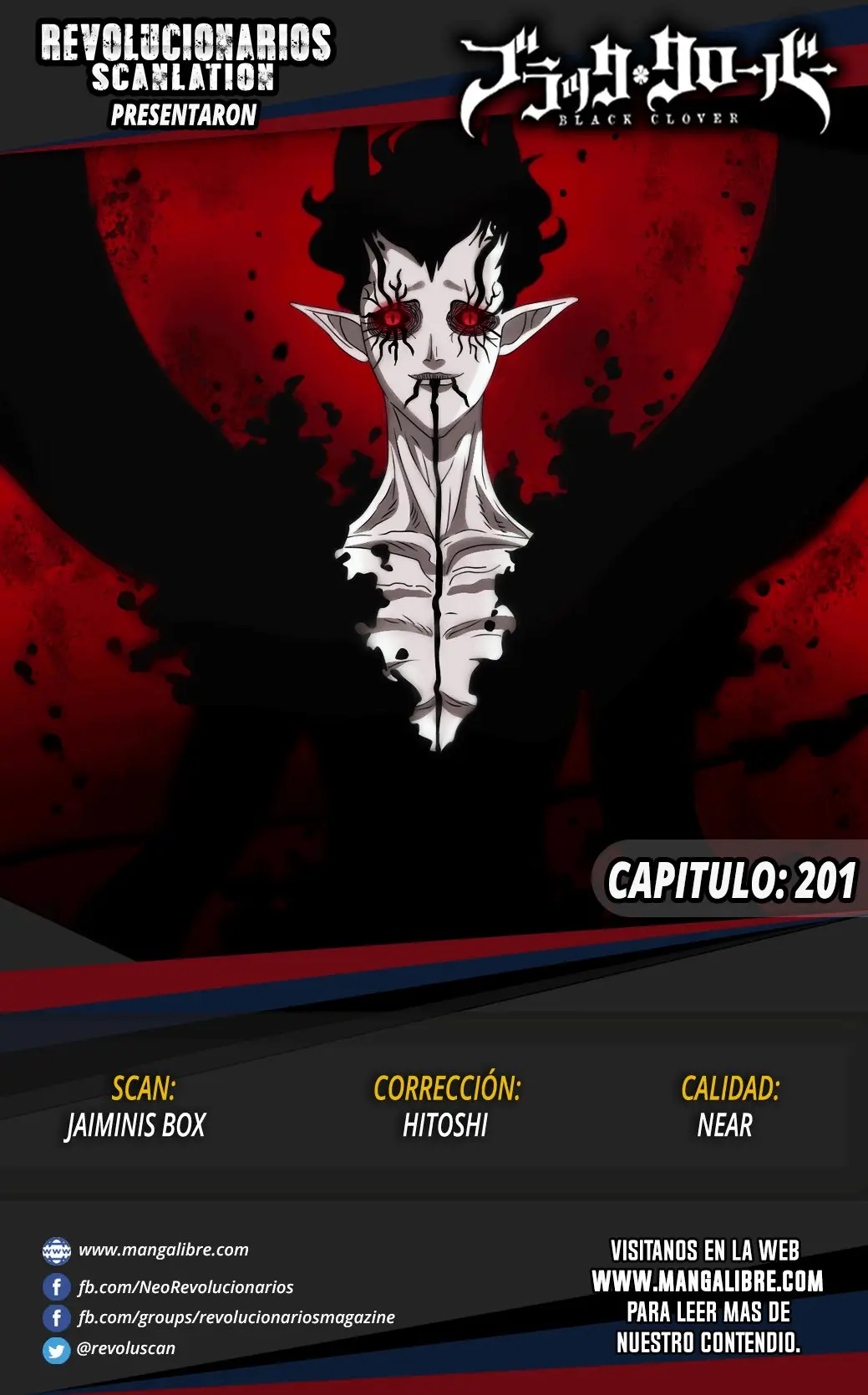 Black Clover capítulo 201, página 18