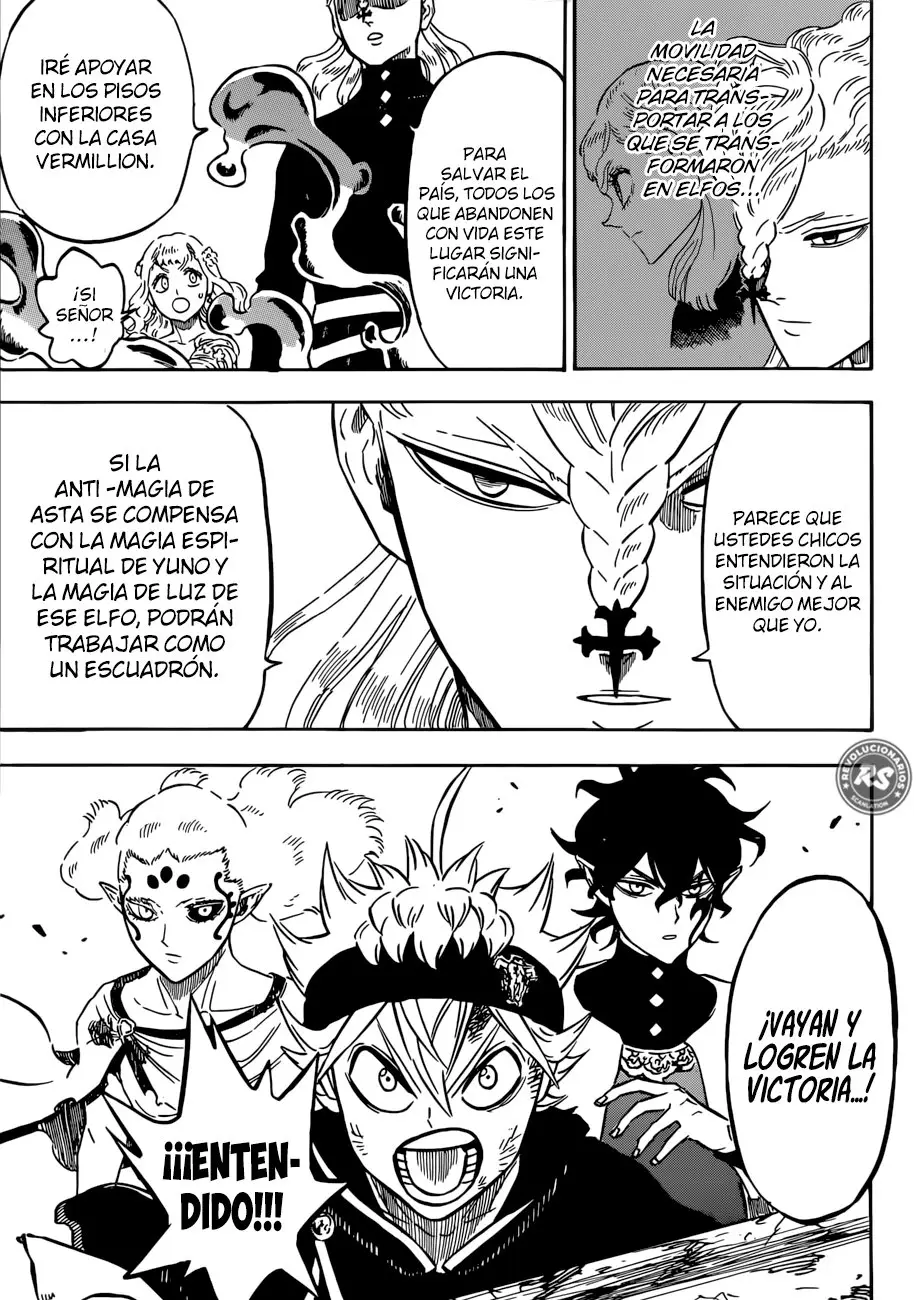 Black Clover capítulo 203, página 10