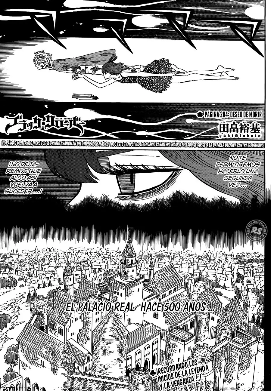 Black Clover capítulo 204, página 2