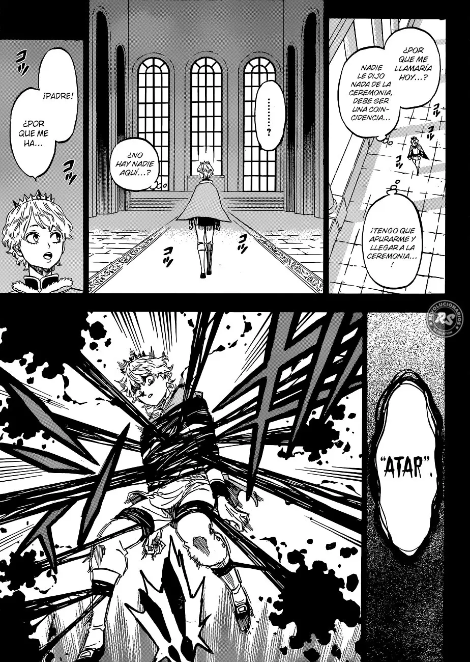 Black Clover capítulo 204, página 8