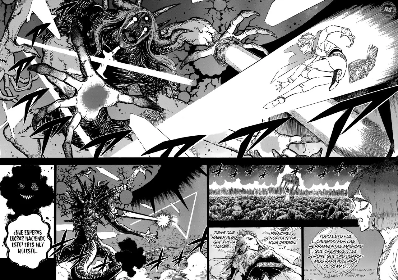 Black Clover capítulo 205, página 5