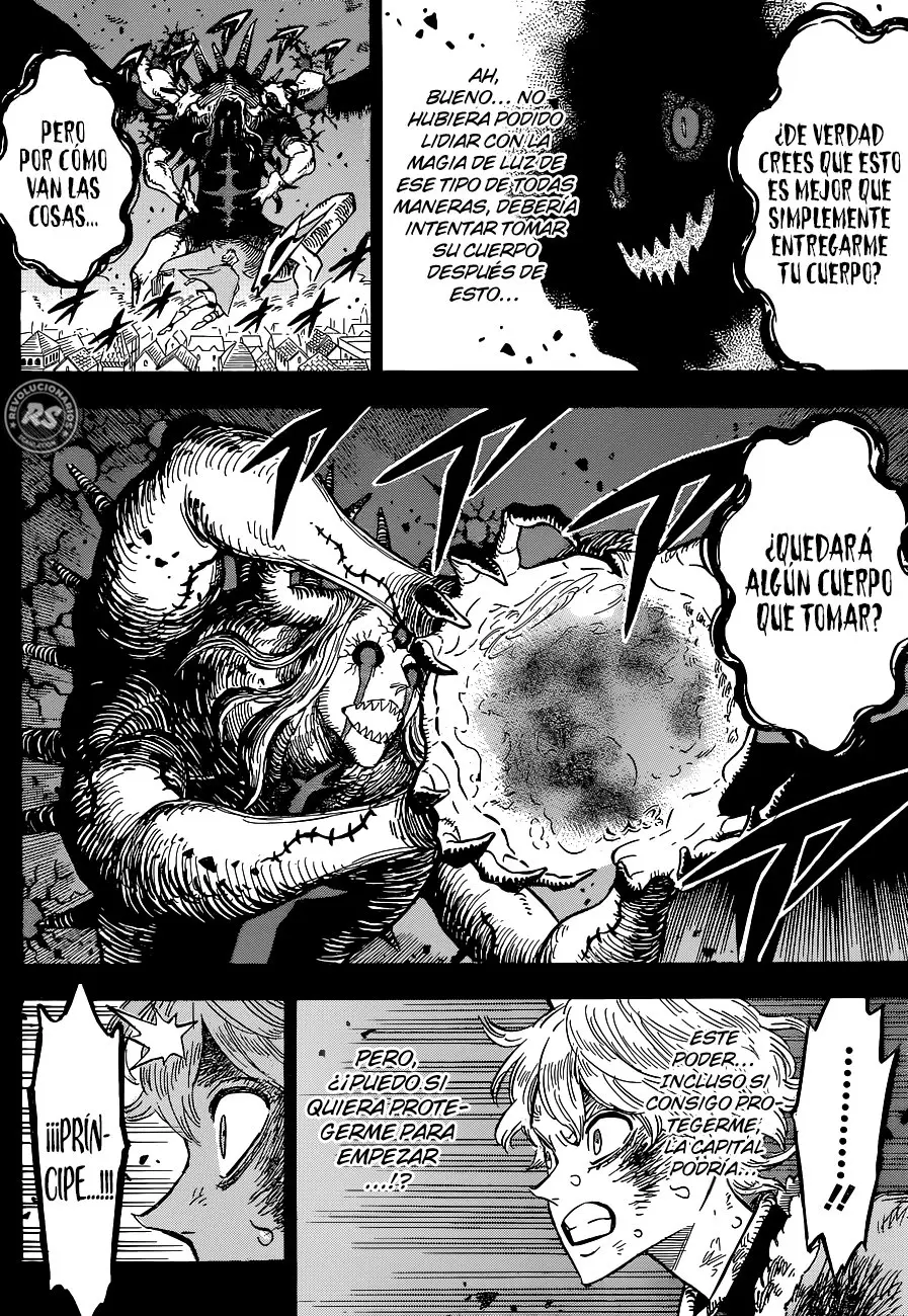 Black Clover capítulo 205, página 6