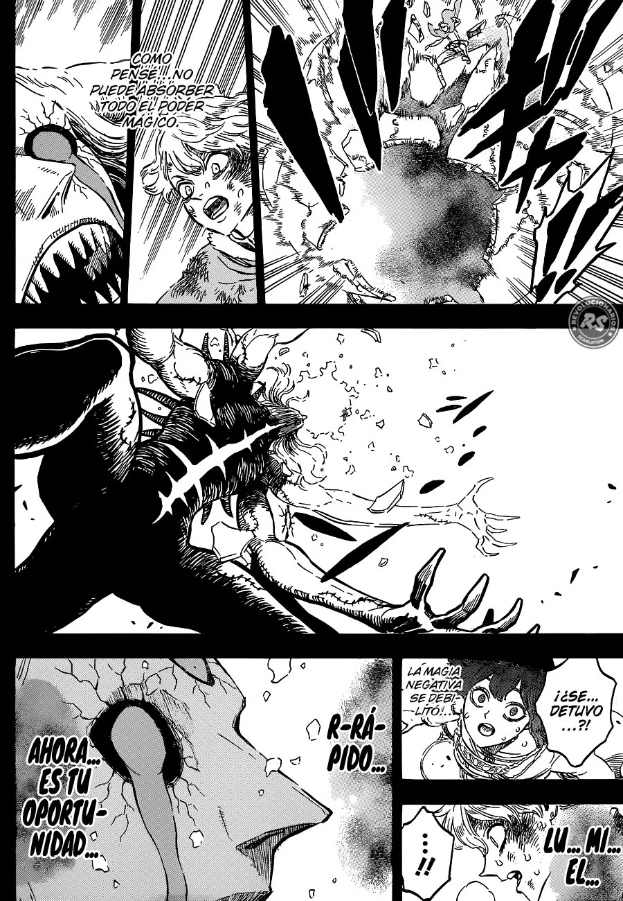 Black Clover capítulo 205, página 8
