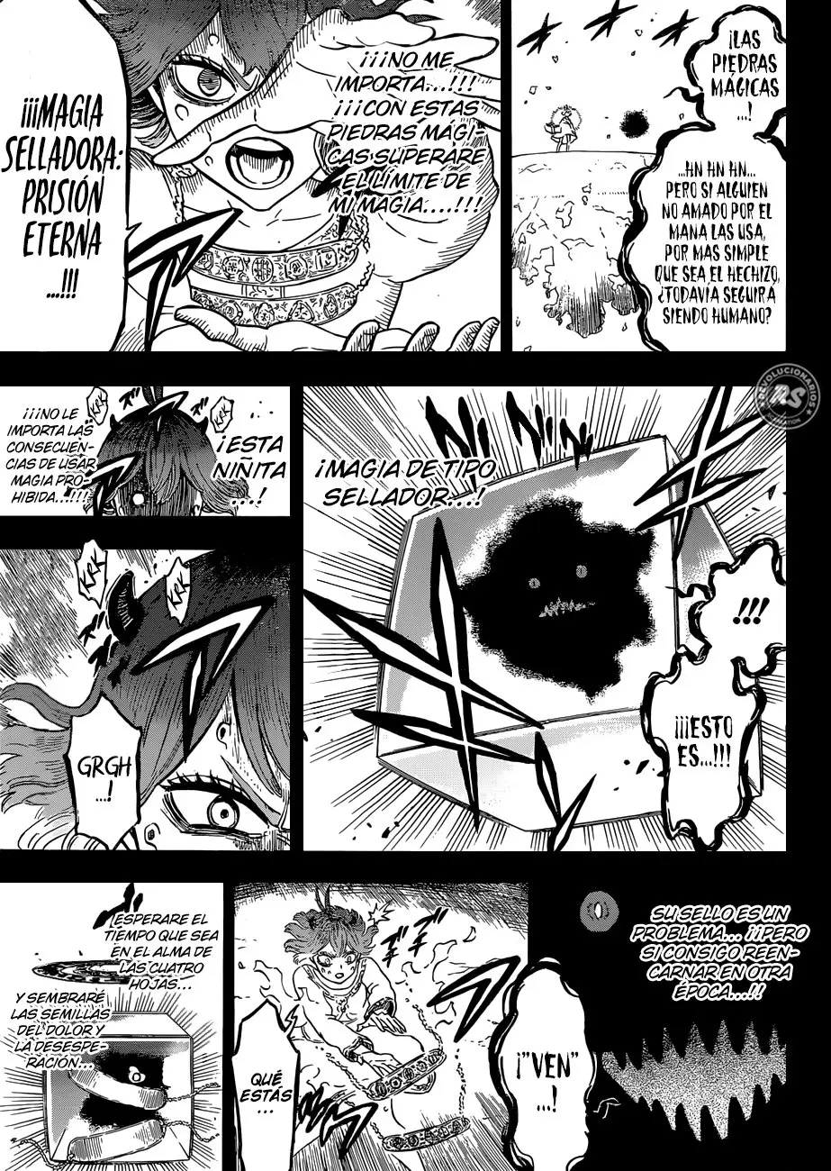 Black Clover capítulo 205, página 11