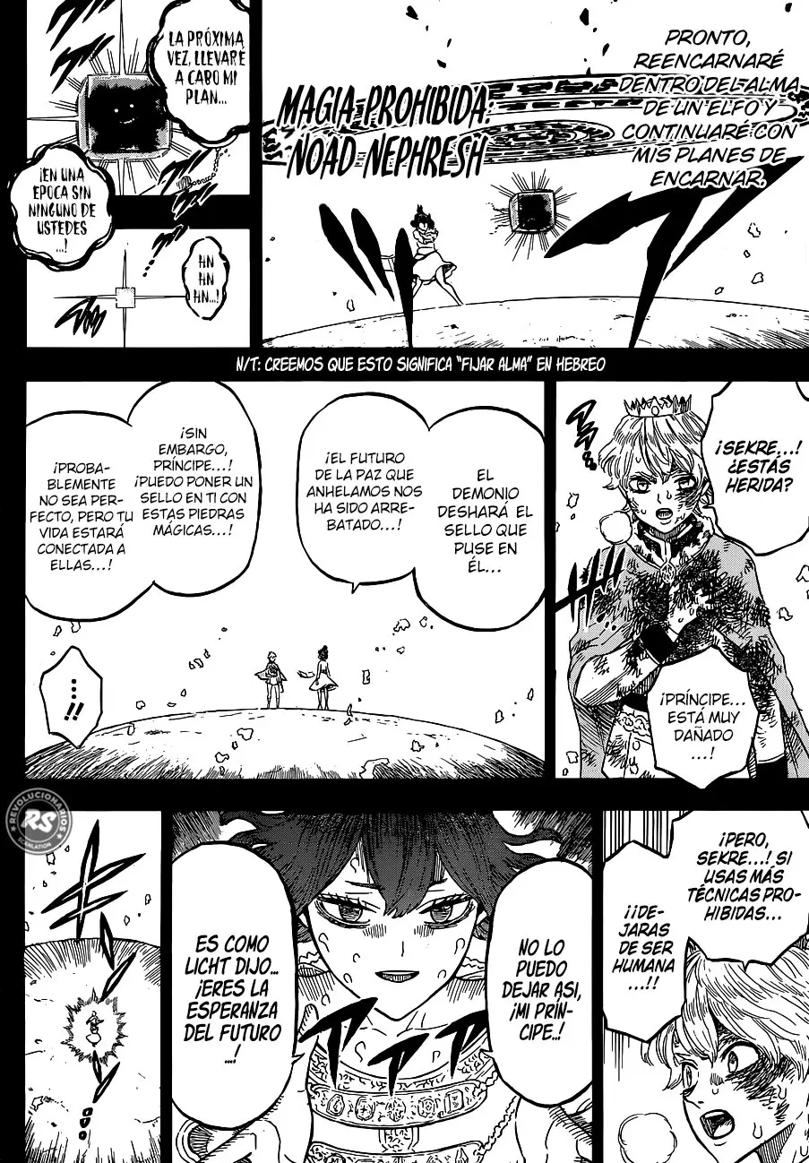 Black Clover capítulo 205, página 12