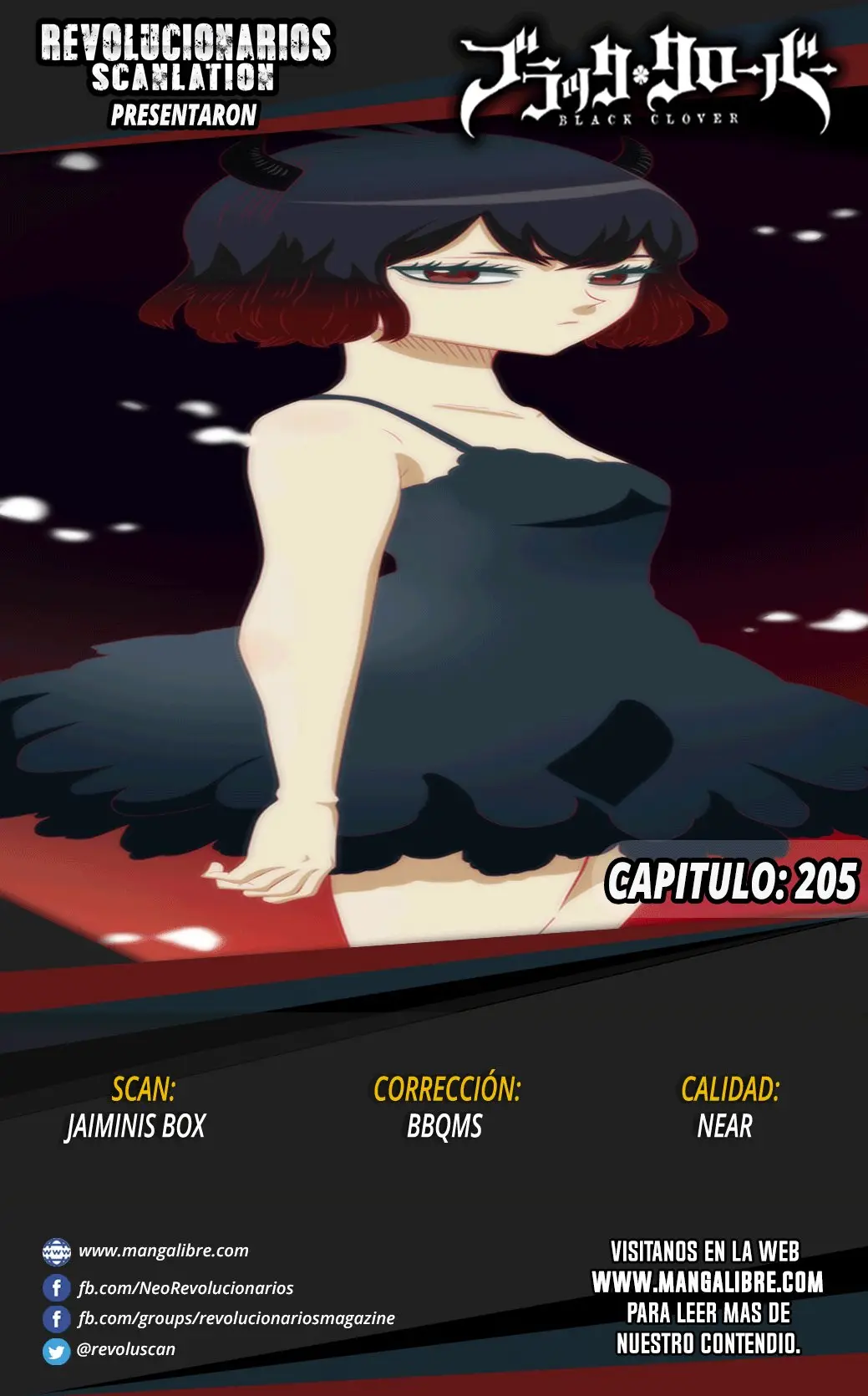 Black Clover capítulo 205, página 17