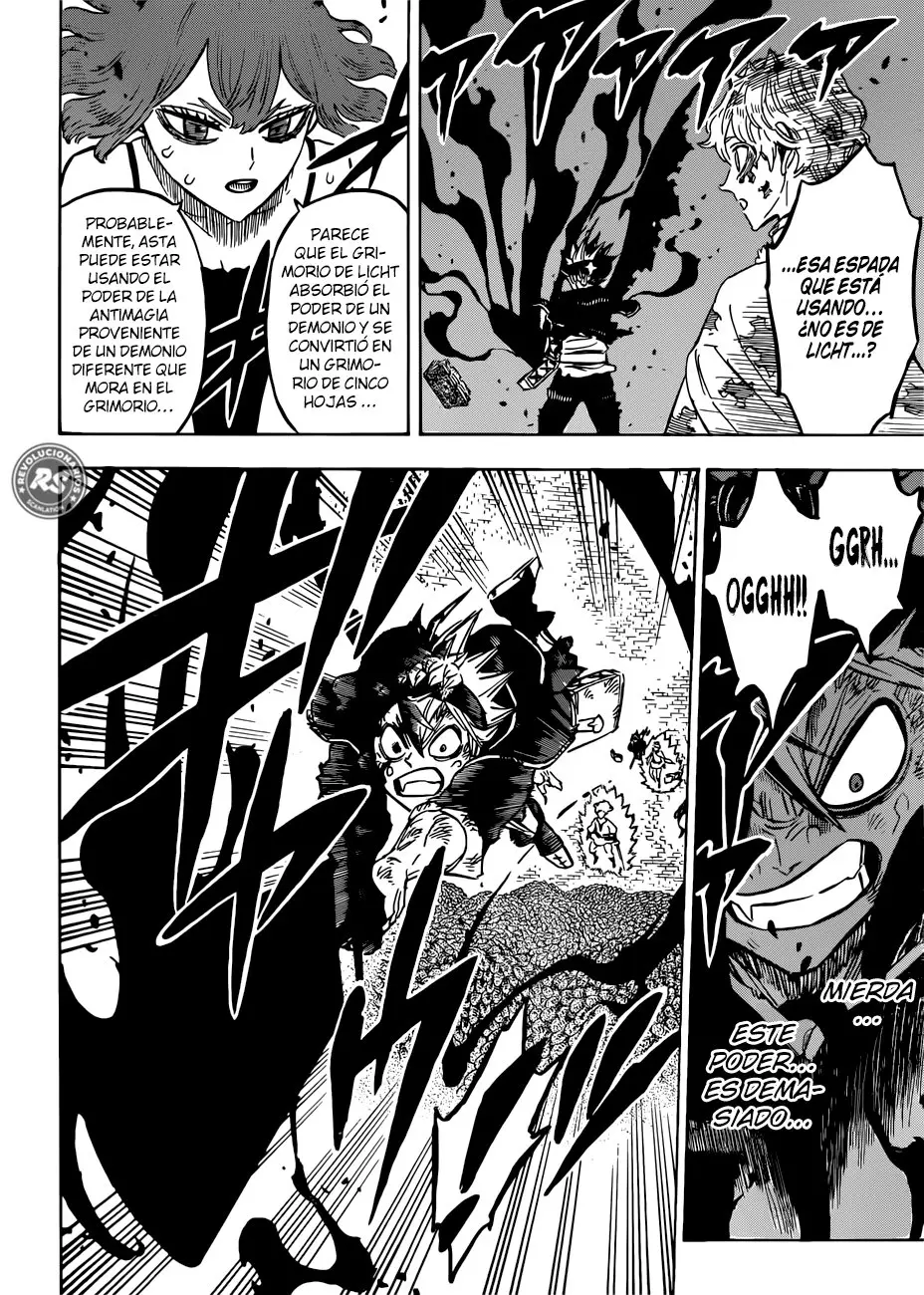Black Clover capítulo 208, página 5