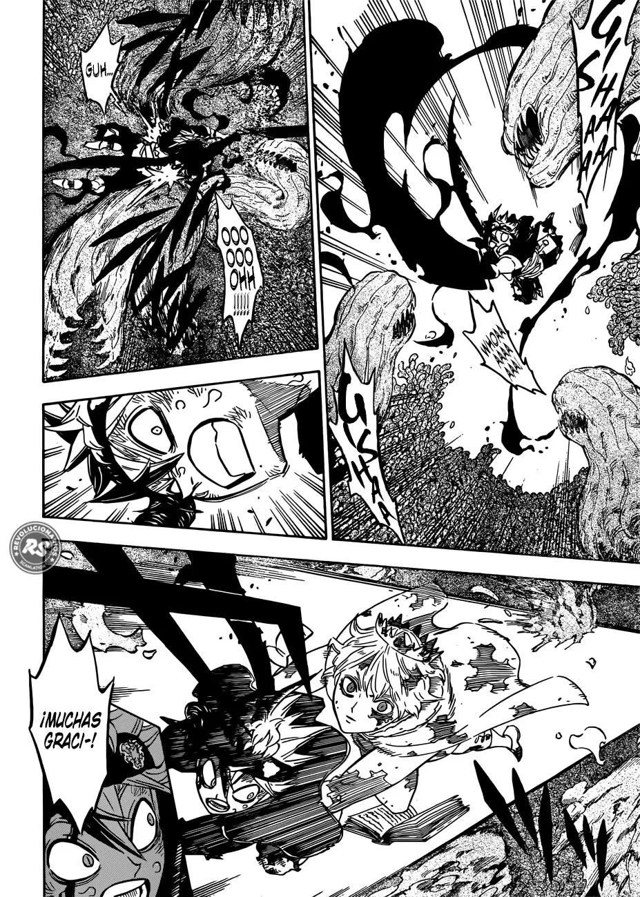 Black Clover capítulo 208, página 8