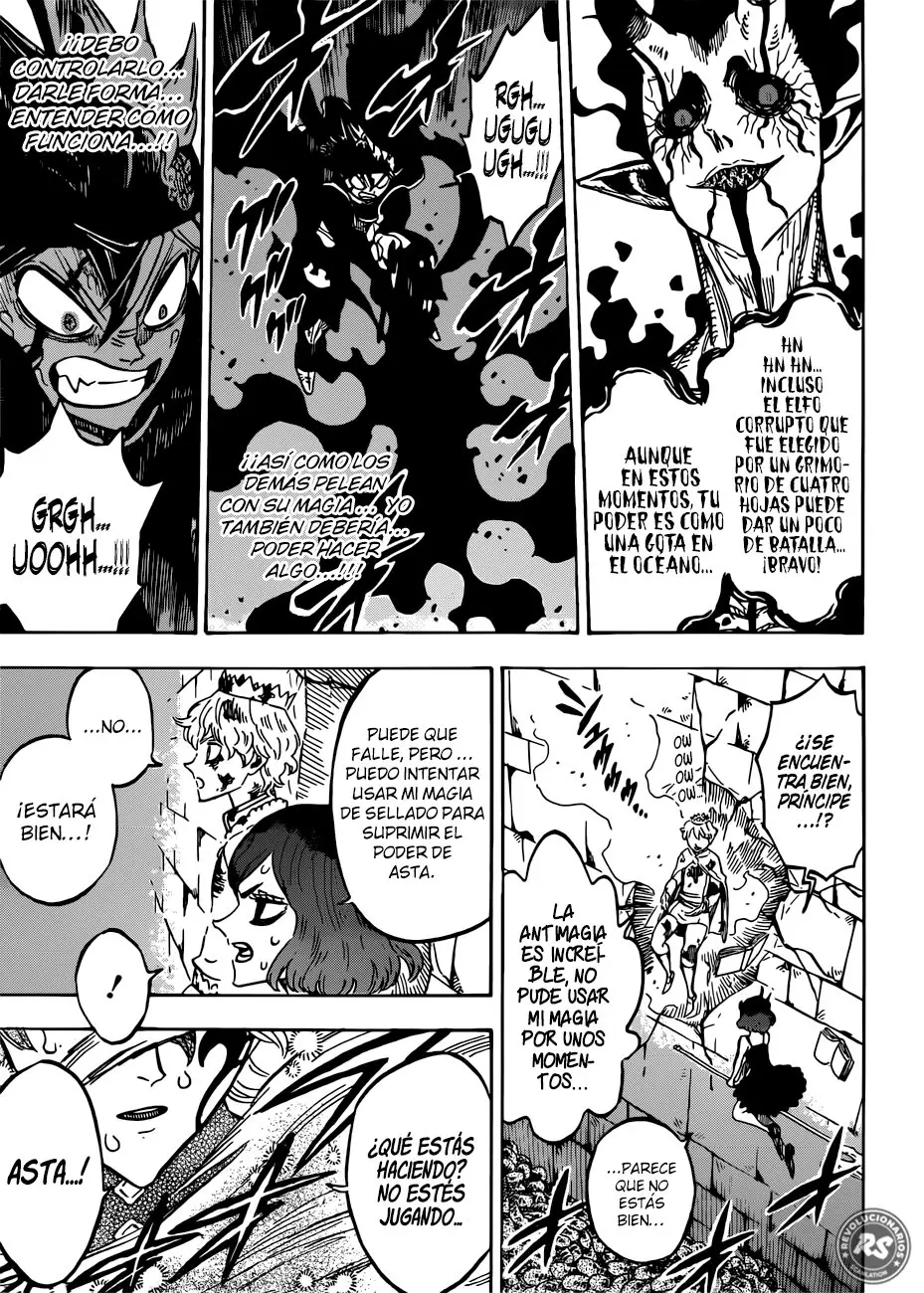 Black Clover capítulo 208, página 11