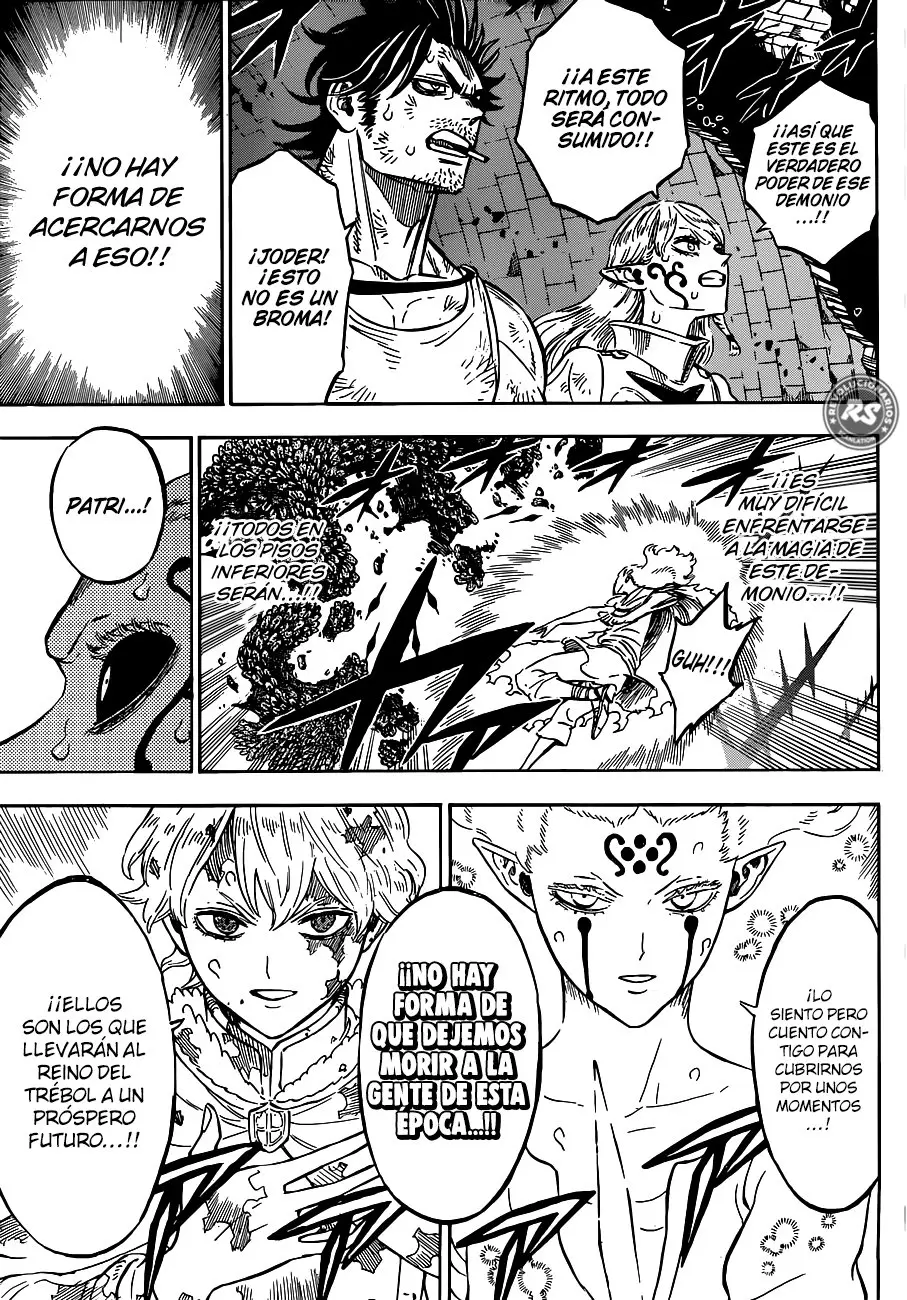 Black Clover capítulo 209, página 10