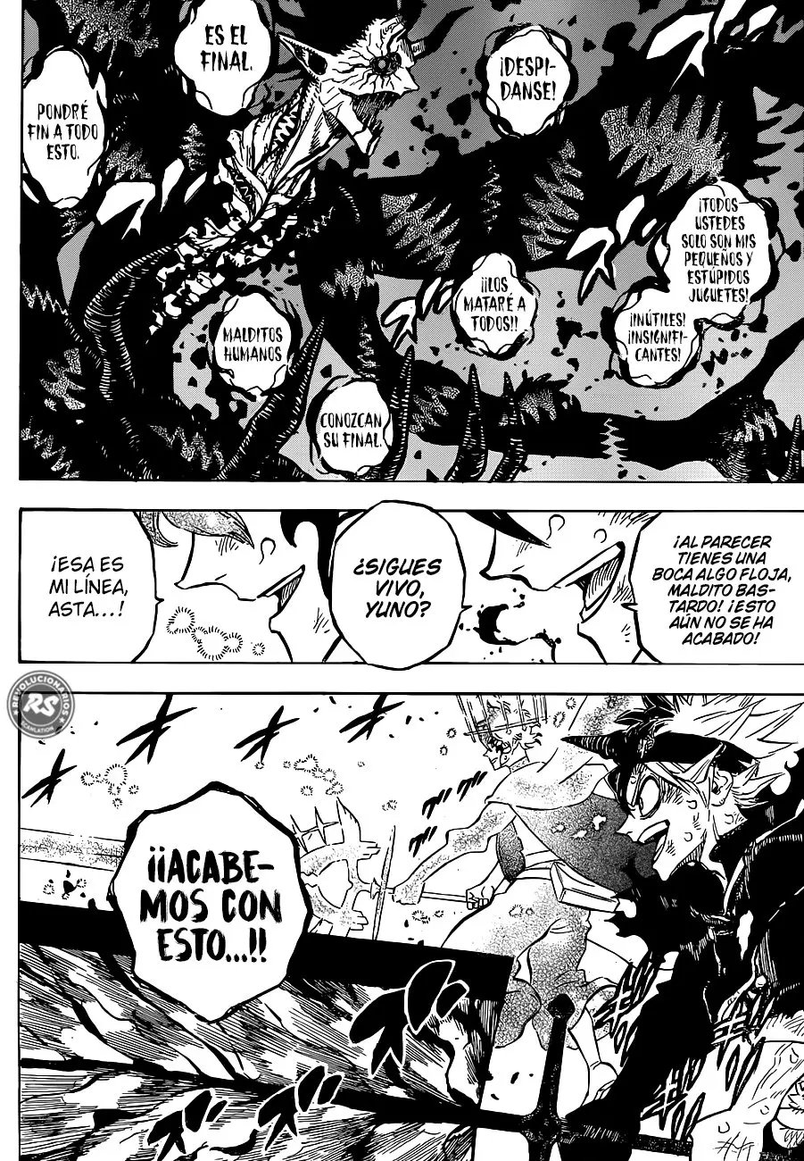 Black Clover capítulo 209, página 11