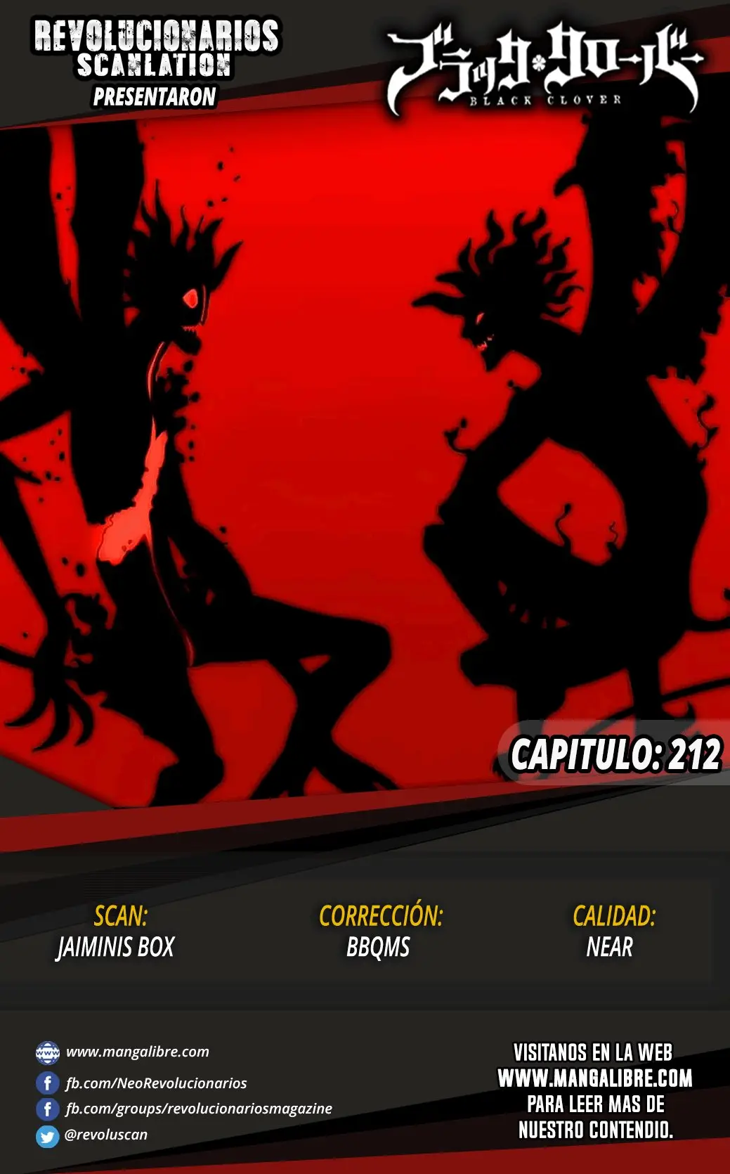 Black Clover capítulo 212, página 18