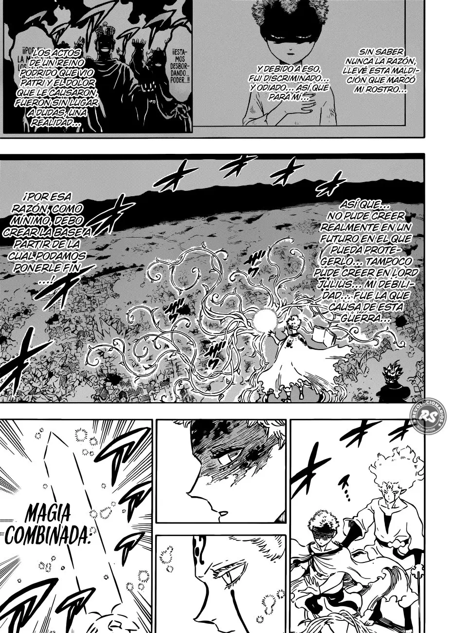 Black Clover capítulo 213, página 8