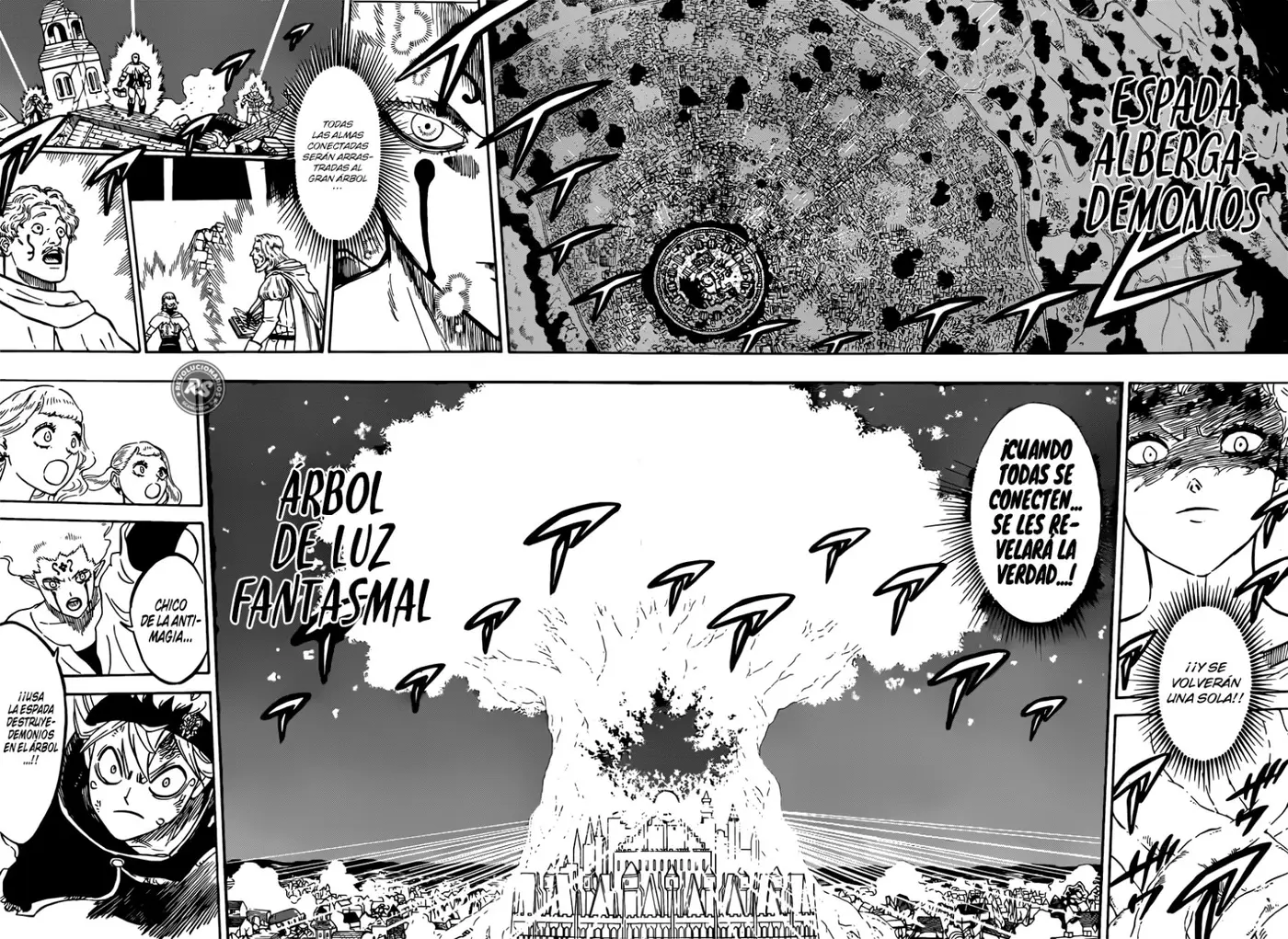 Black Clover capítulo 213, página 9