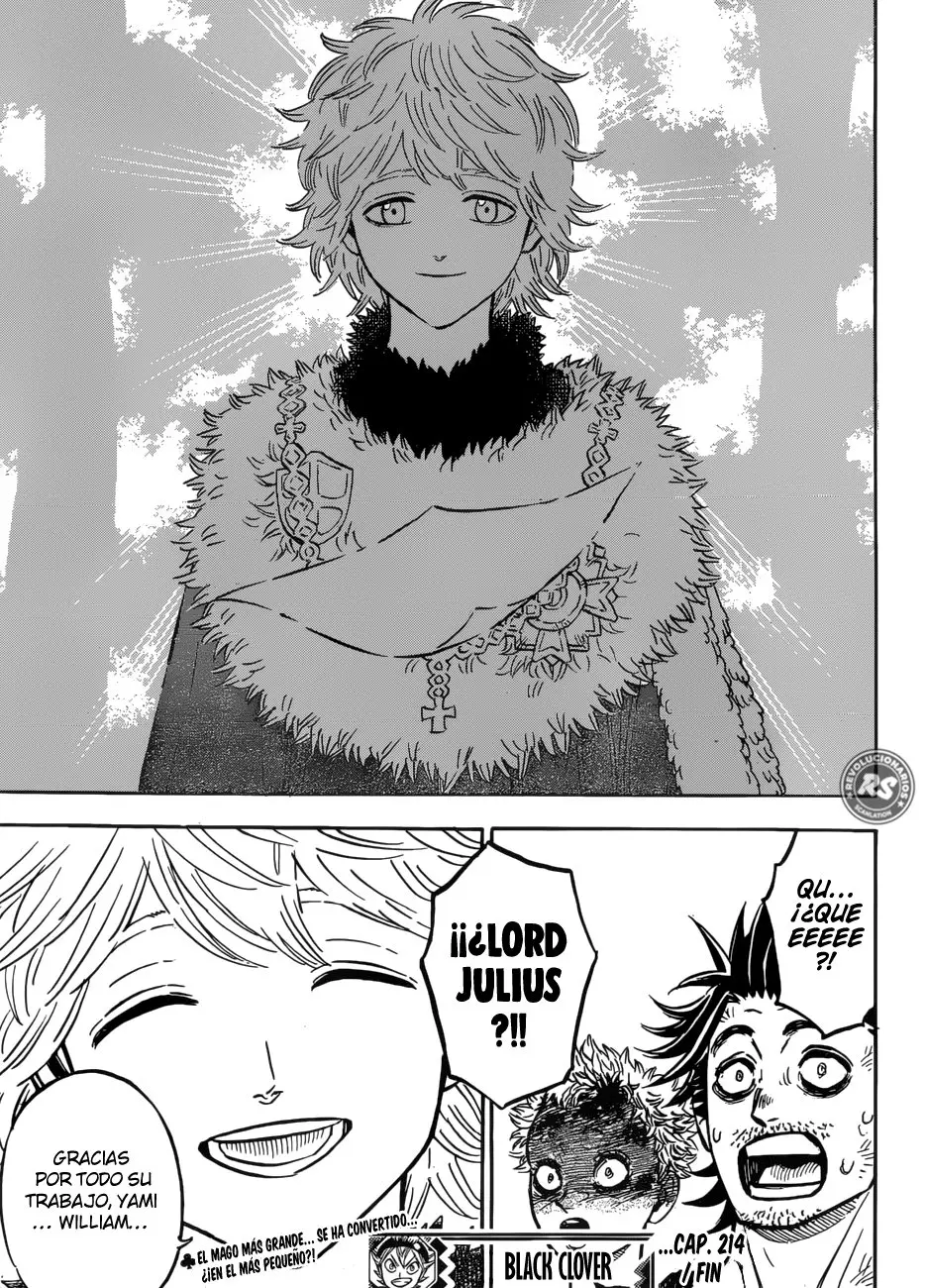 Black Clover capítulo 214, página 16