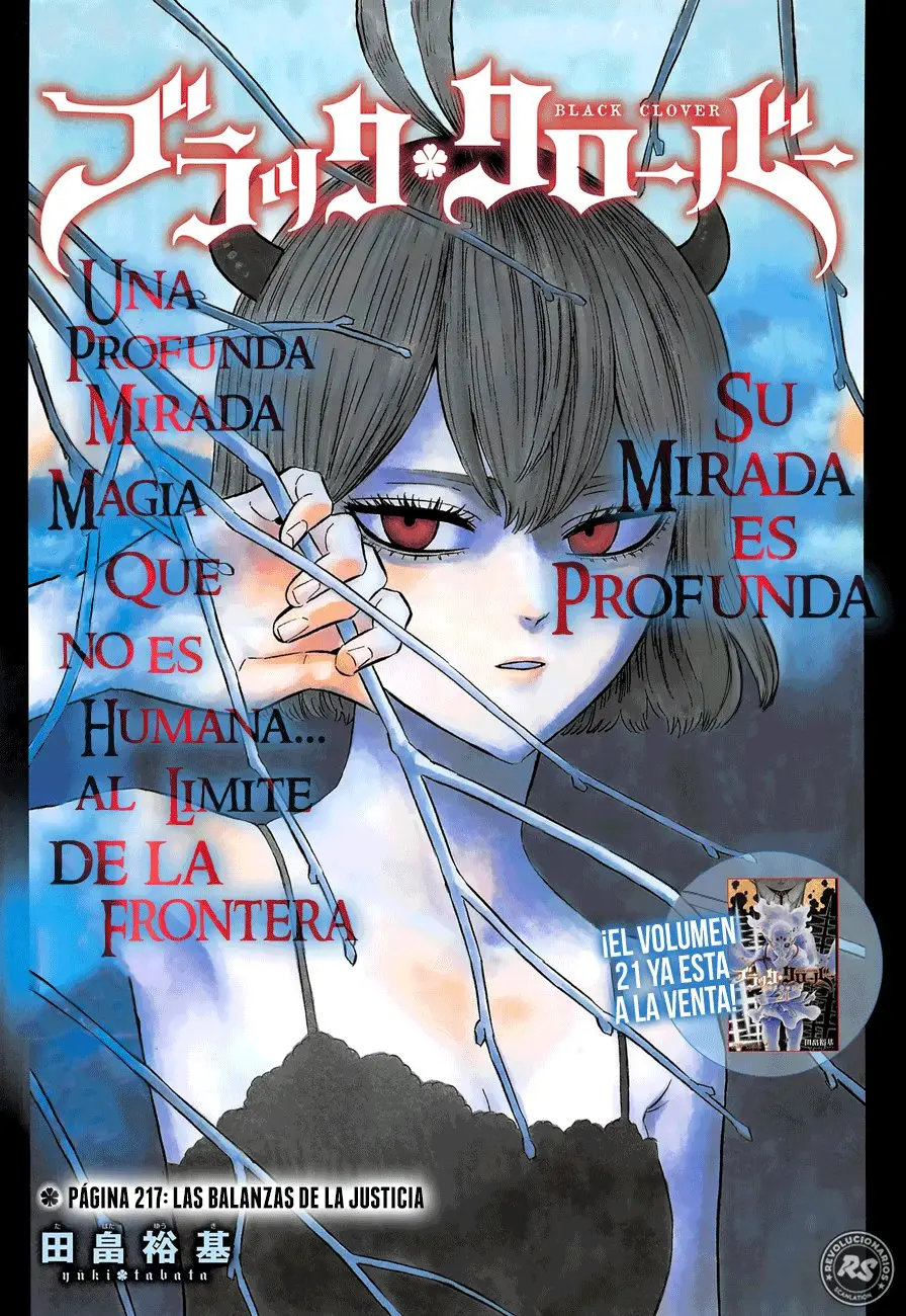 Black Clover capítulo 217, página 2