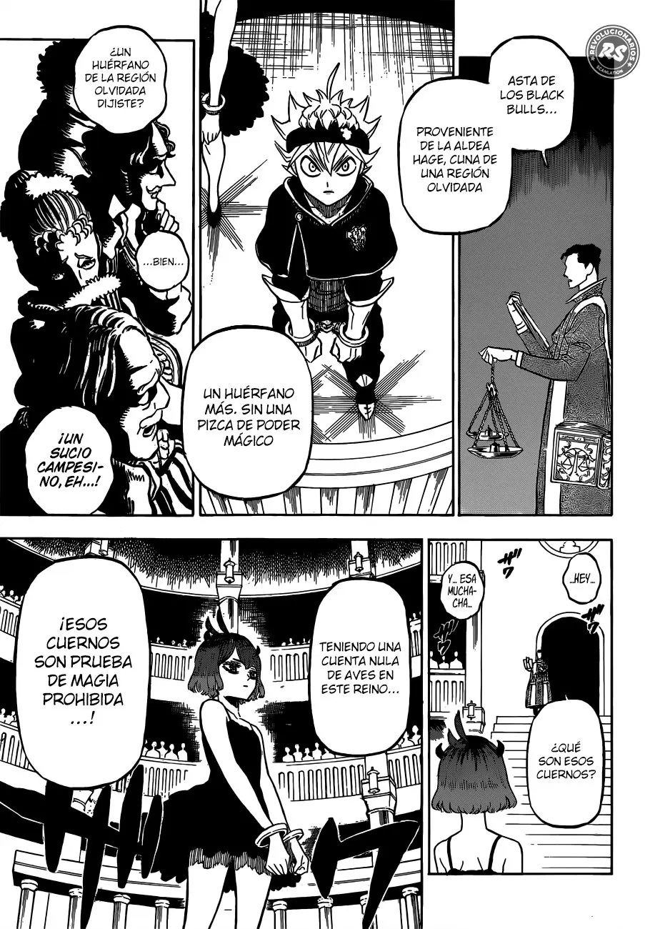 Black Clover capítulo 217, página 7