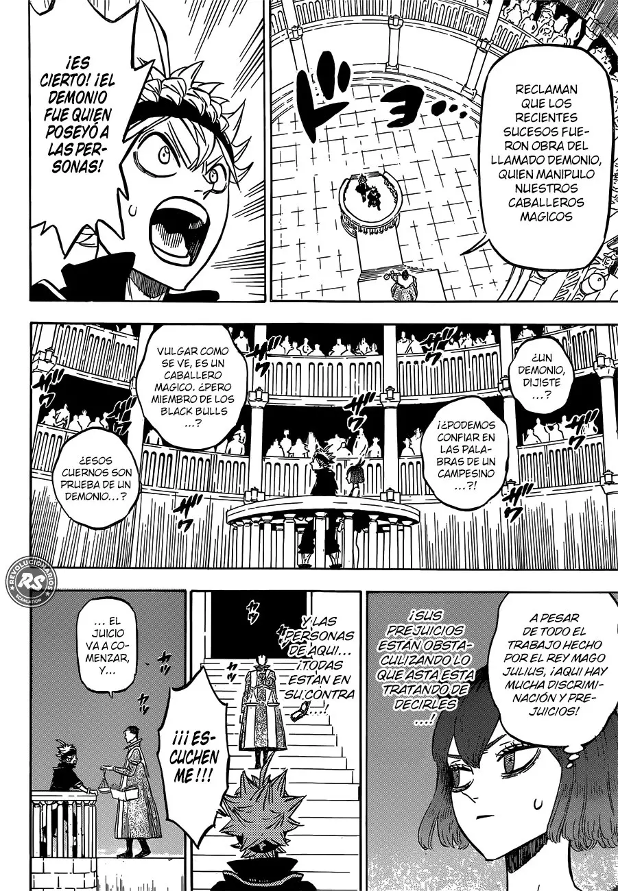 Black Clover capítulo 217, página 8