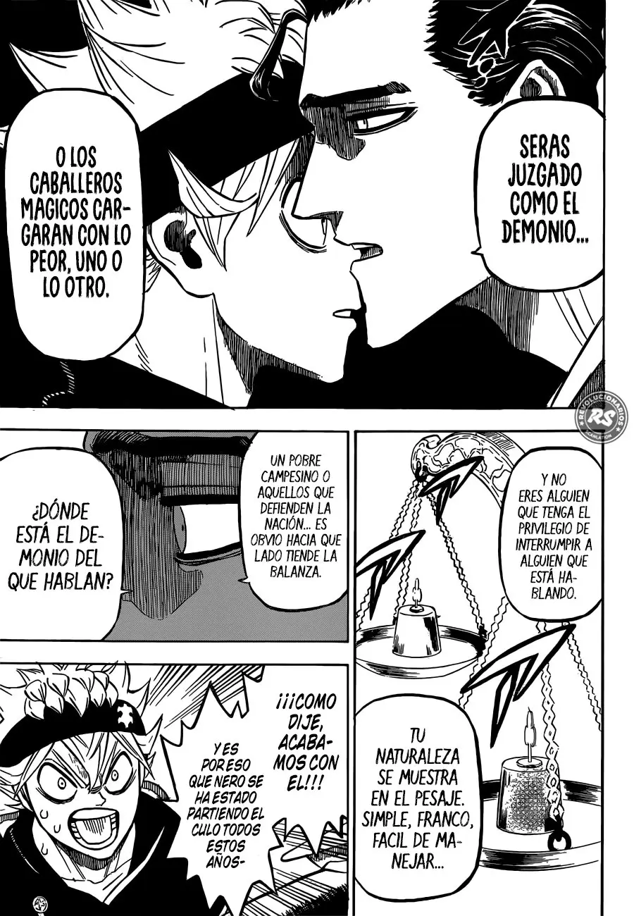 Black Clover capítulo 217, página 9