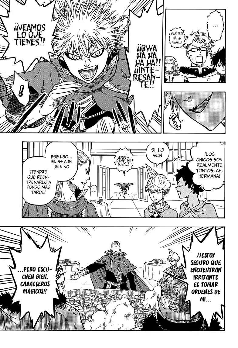 Black Clover capítulo 25, página 12