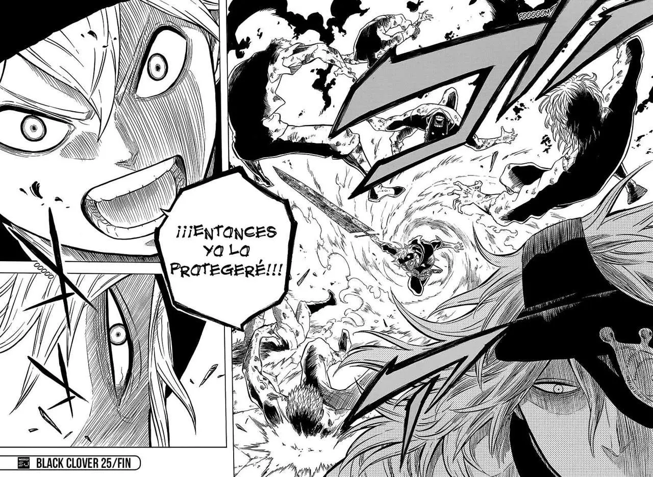 Black Clover capítulo 25, página 19