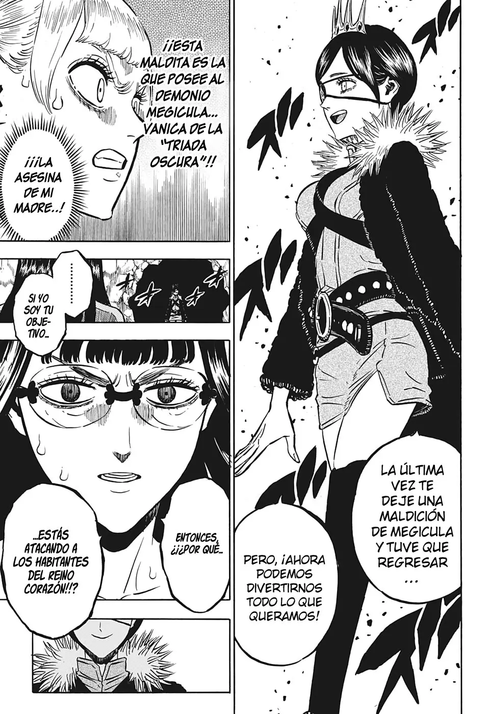 Black Clover capítulo 251, página 8