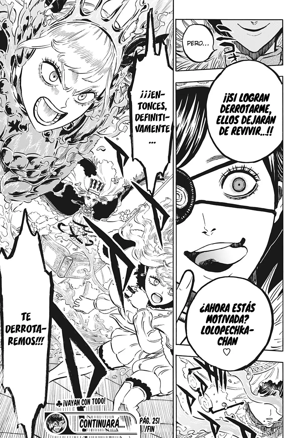 Black Clover capítulo 251, página 16