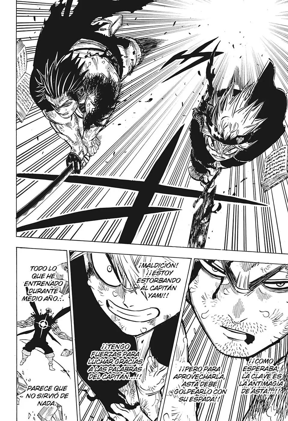 Black Clover capítulo 258, página 9