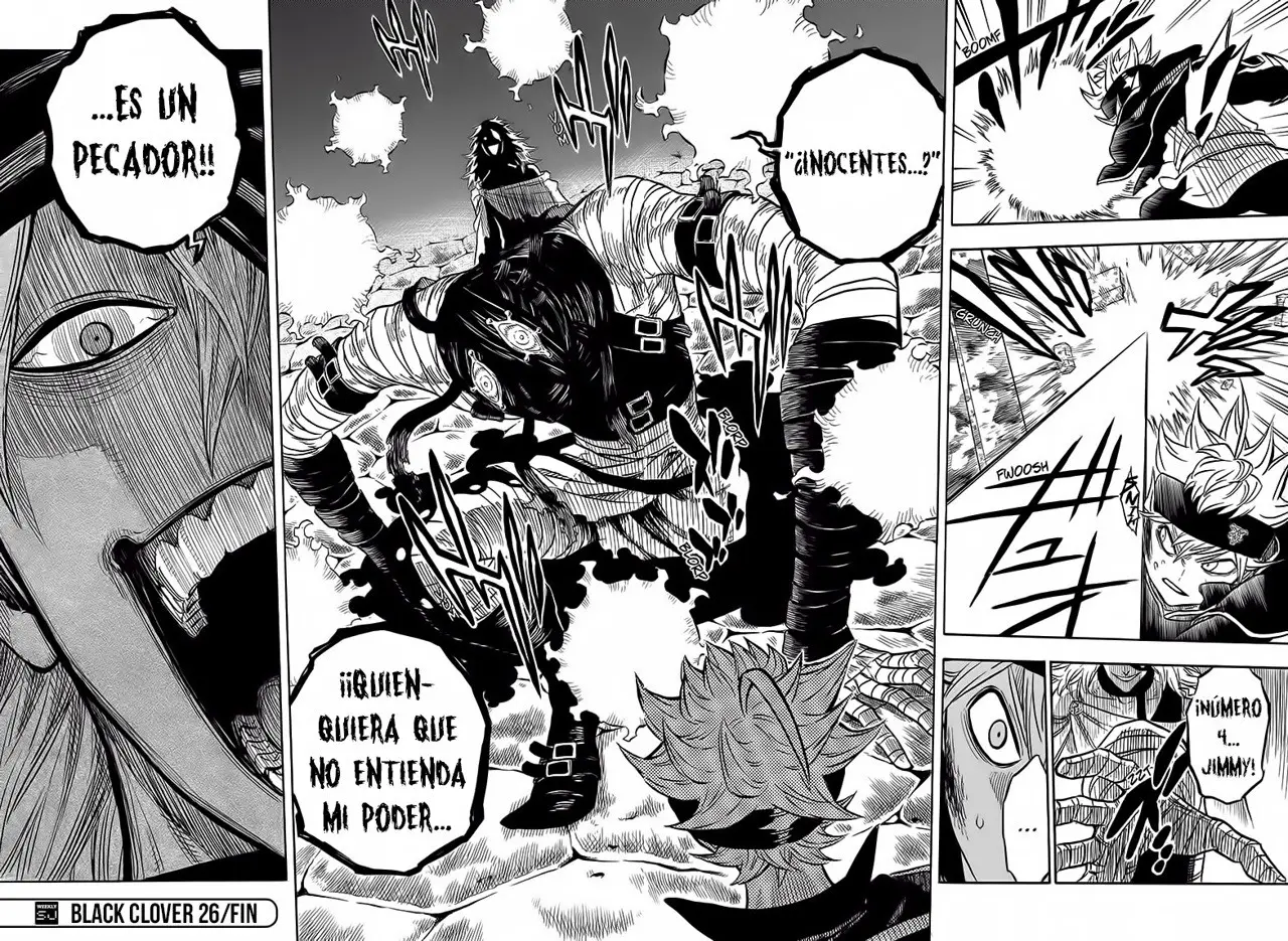 Black Clover capítulo 26, página 17