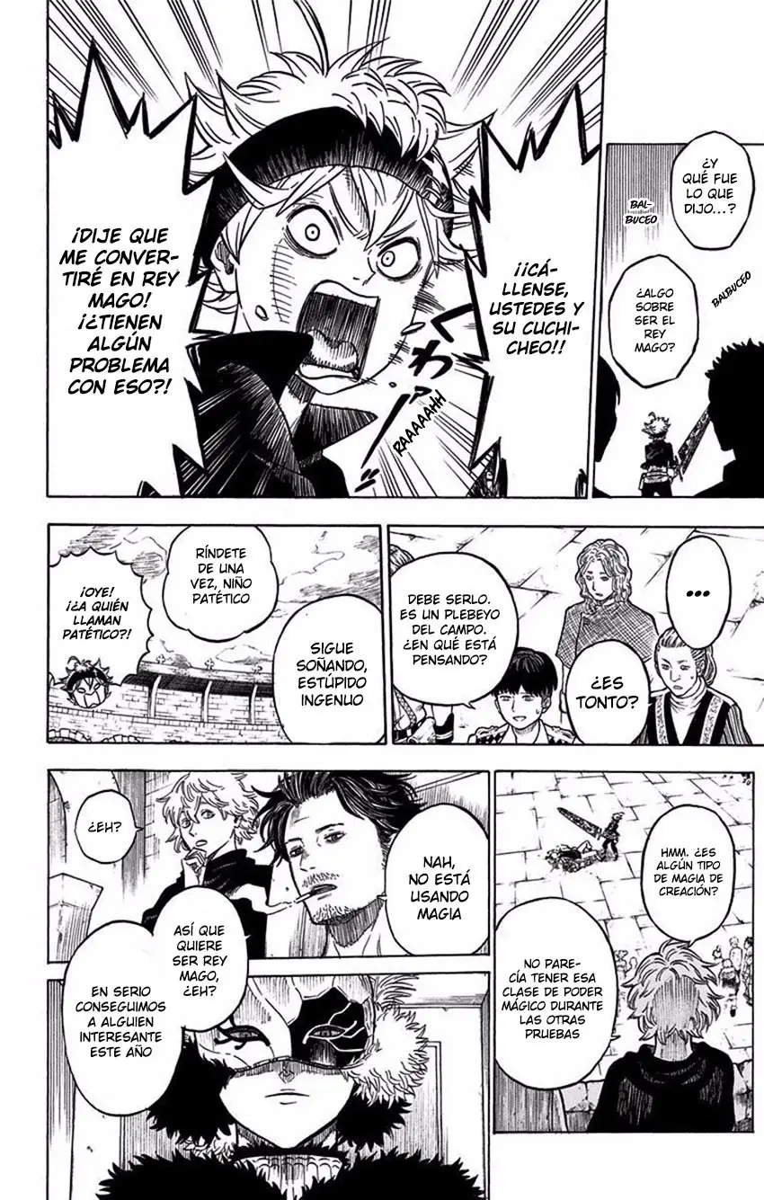 Black Clover capítulo 3, página 3