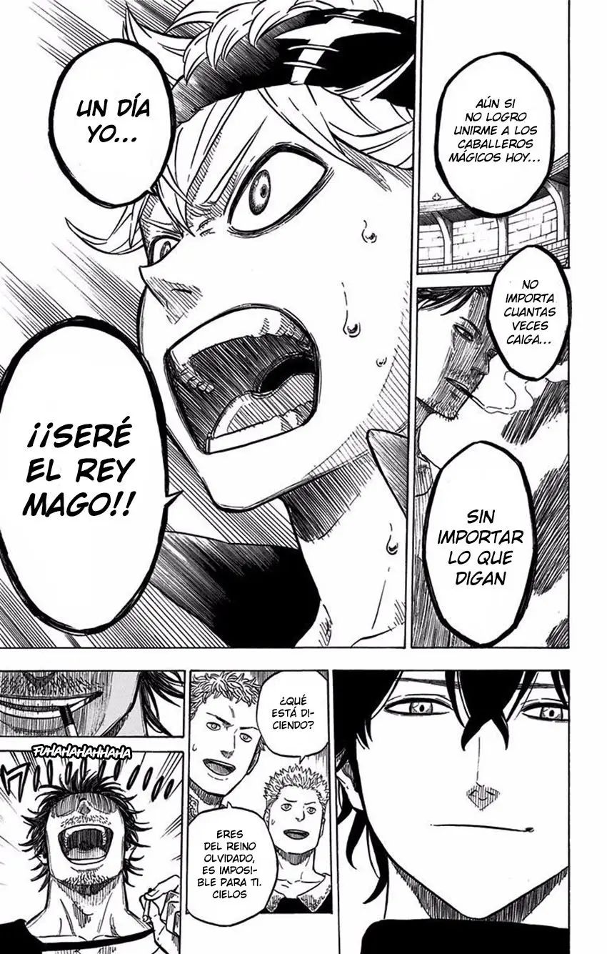 Black Clover capítulo 3, página 12