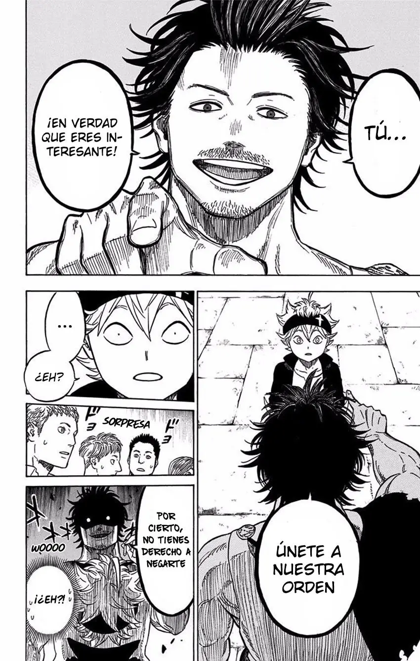 Black Clover capítulo 3, página 13