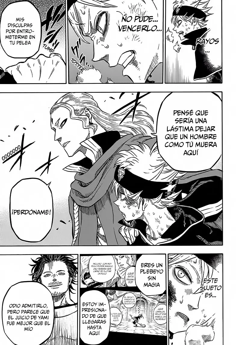 Black Clover capítulo 30, página 17