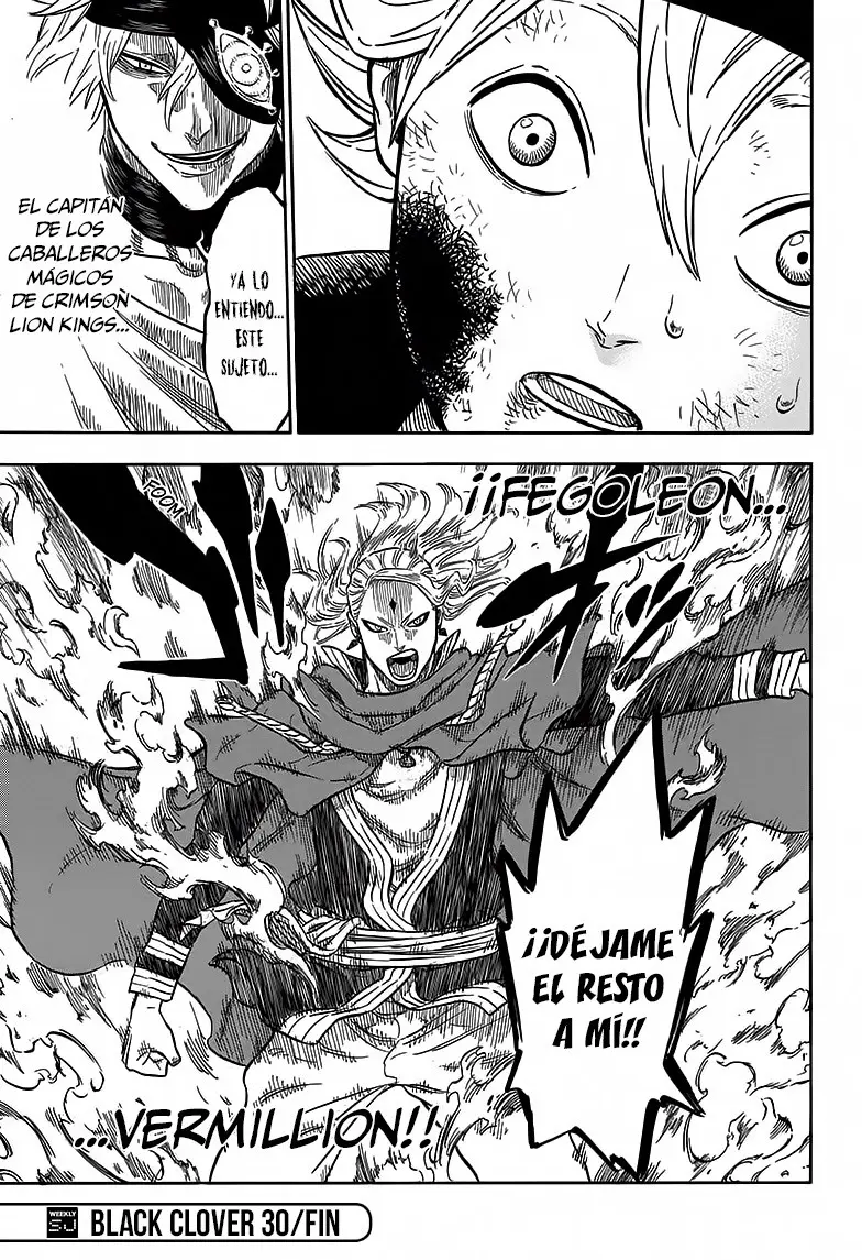 Black Clover capítulo 30, página 19