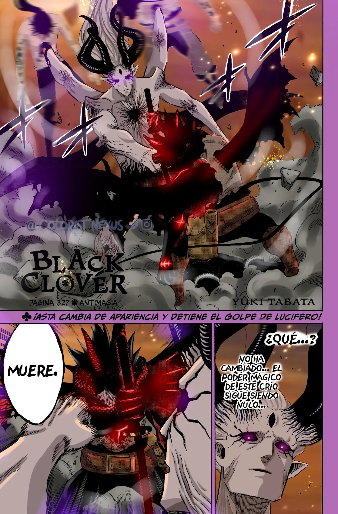 Black Clover capítulo 327.5, página 4
