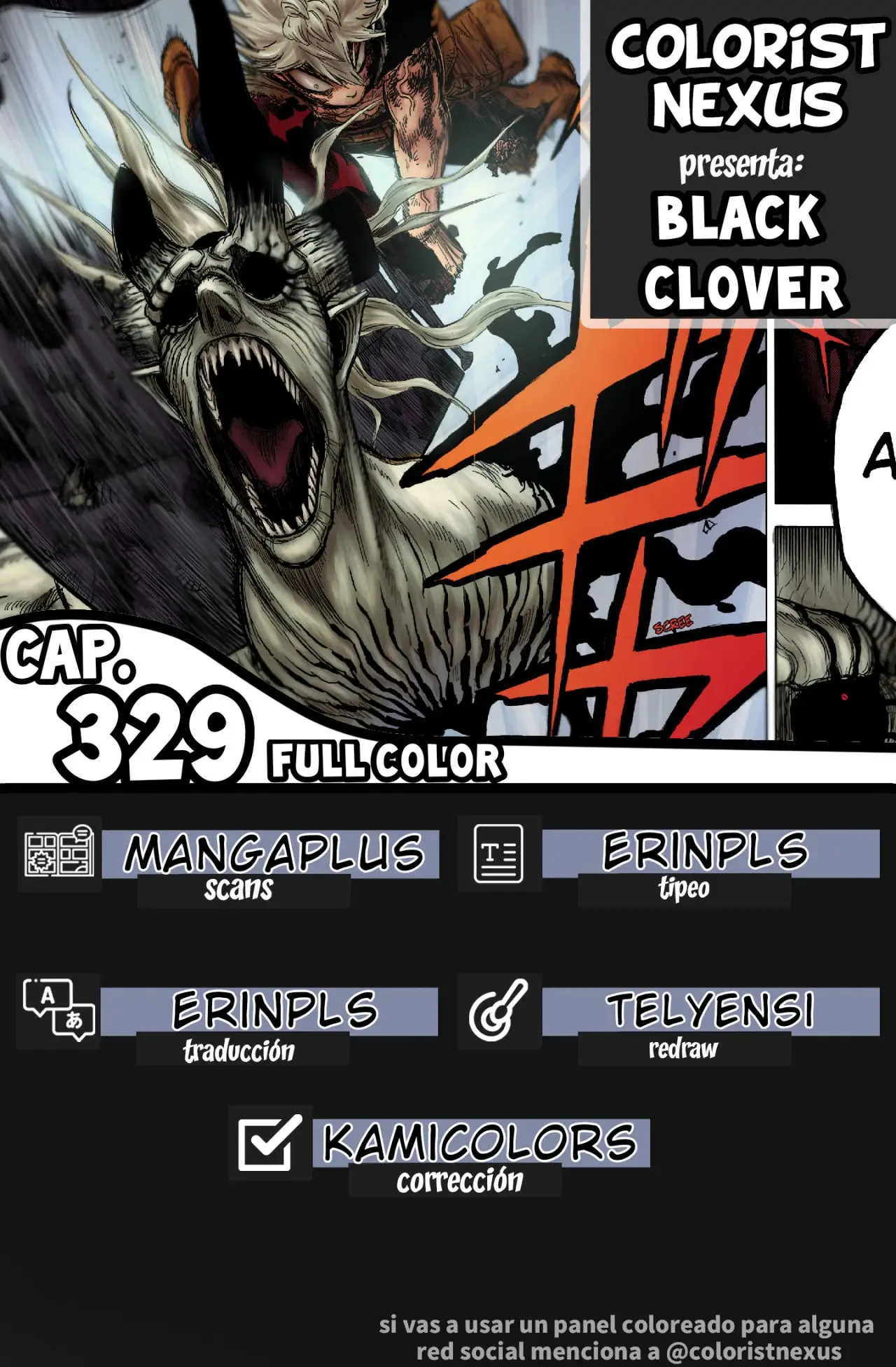 Black Clover capítulo 329.5, página 1
