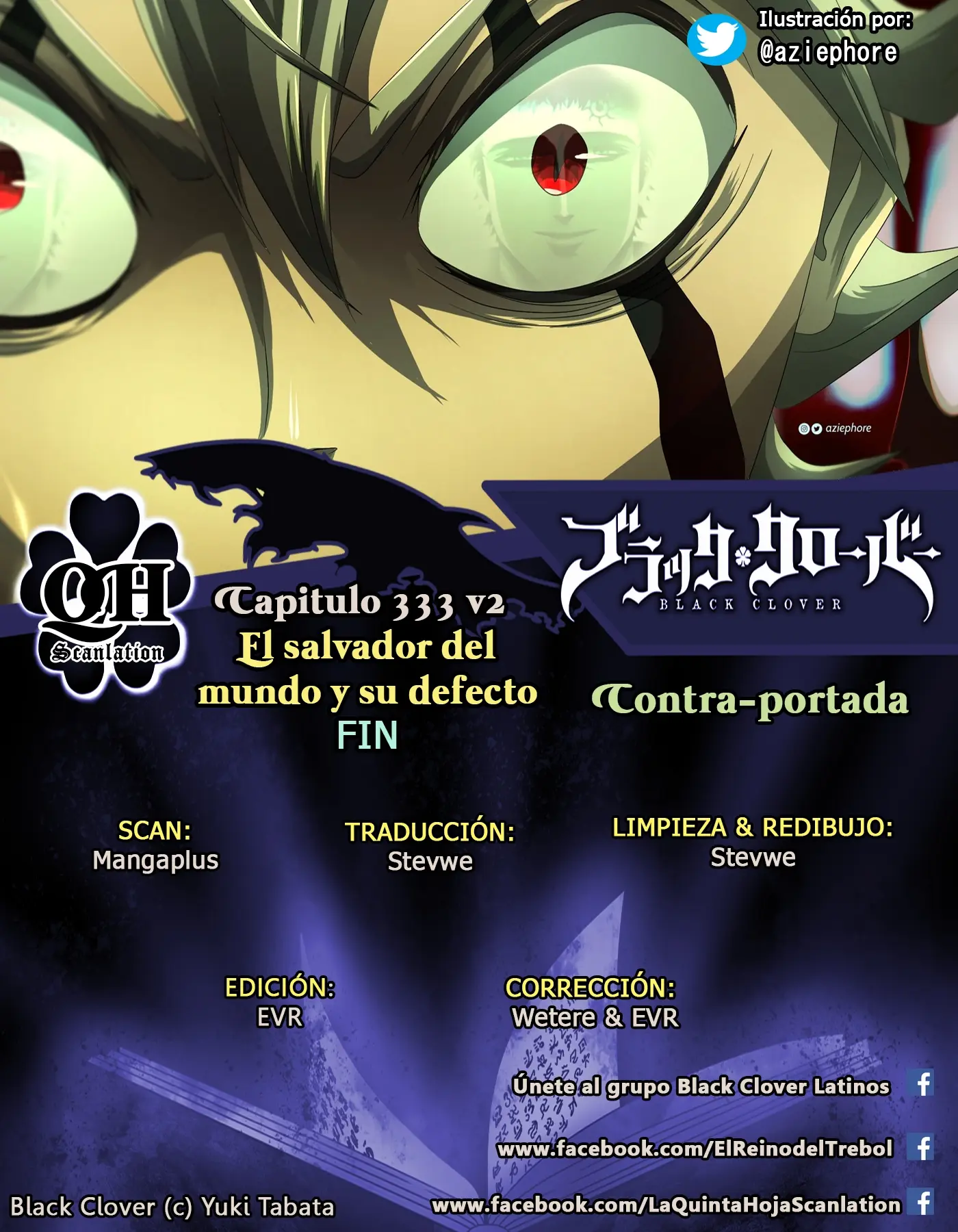 Black Clover capítulo 333.5, página 16
