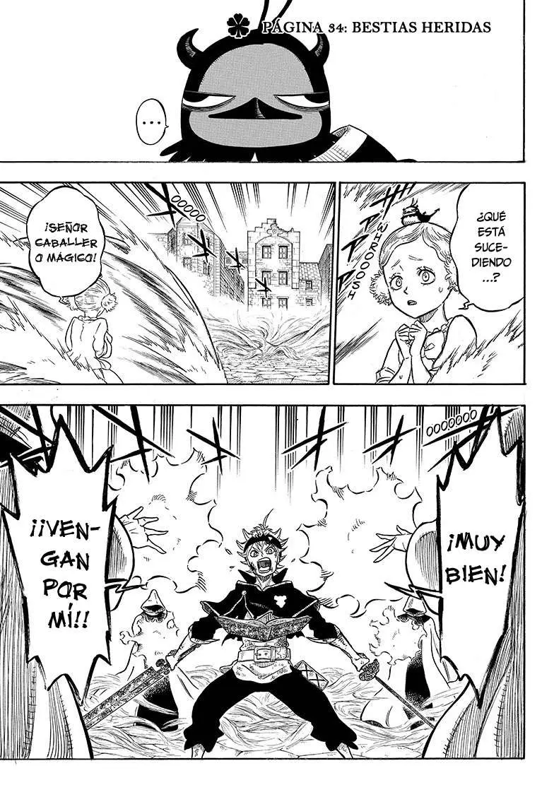 Black Clover capítulo 34, página 2