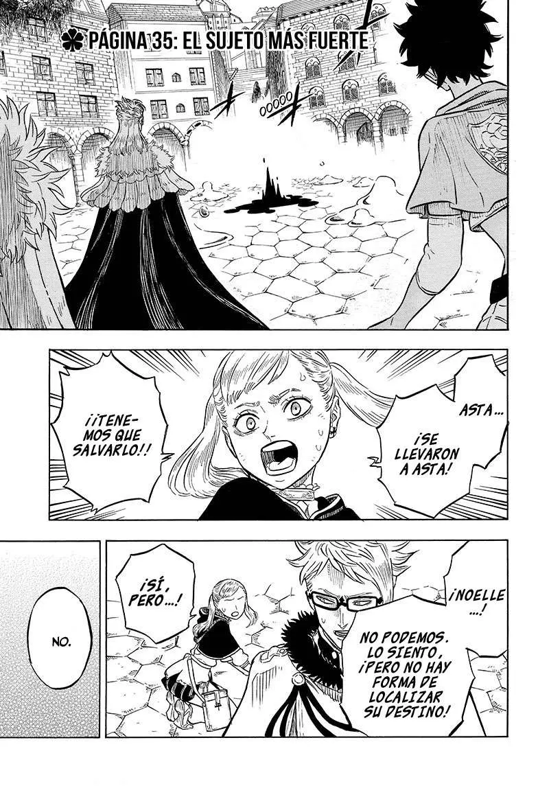 Black Clover capítulo 35, página 2