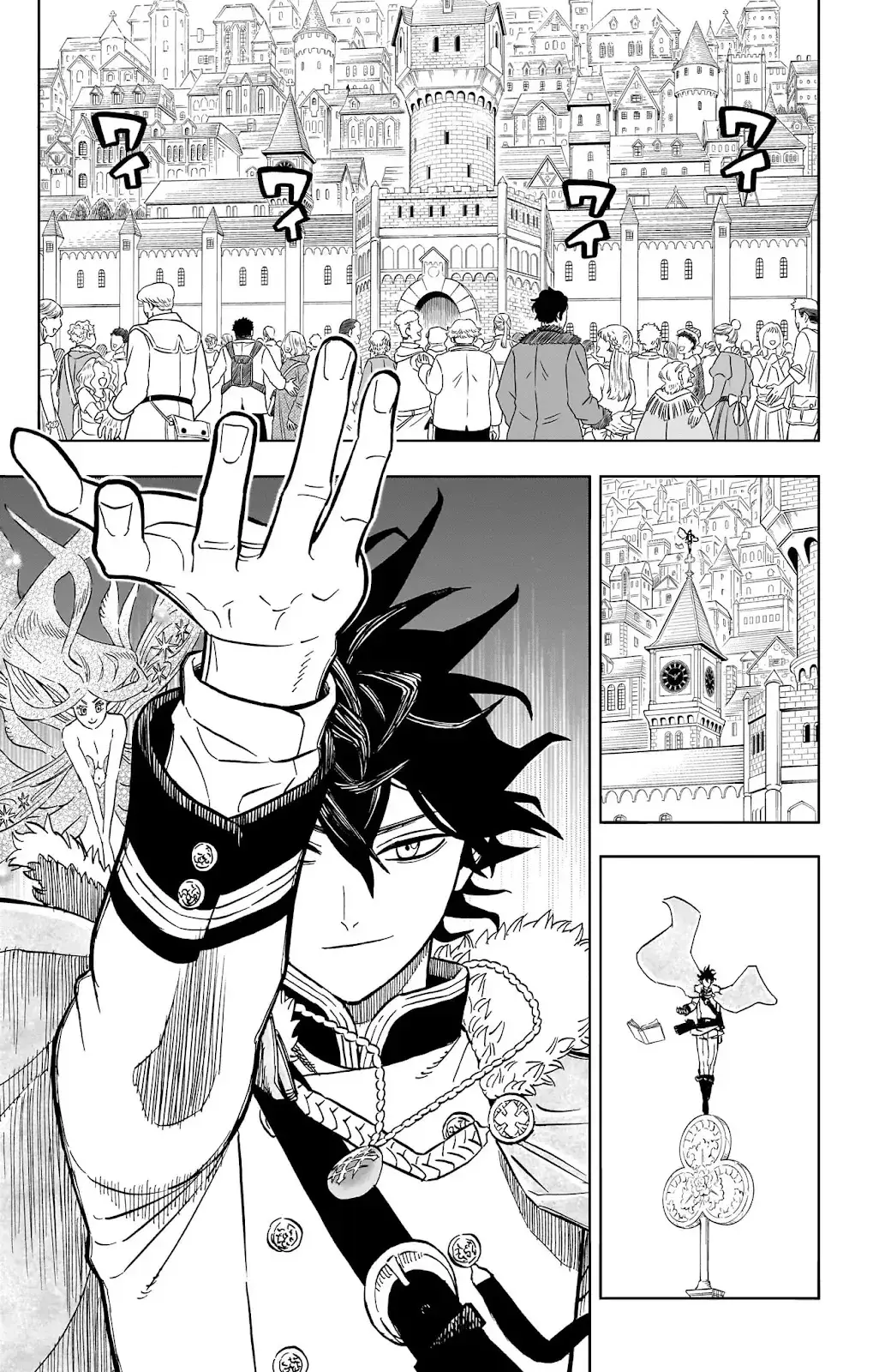 Black Clover capítulo 393, página 10