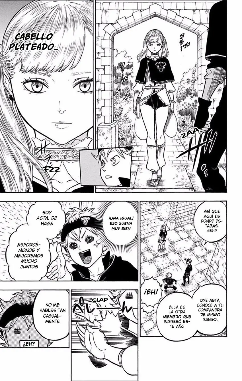 Black Clover capítulo 5, página 4