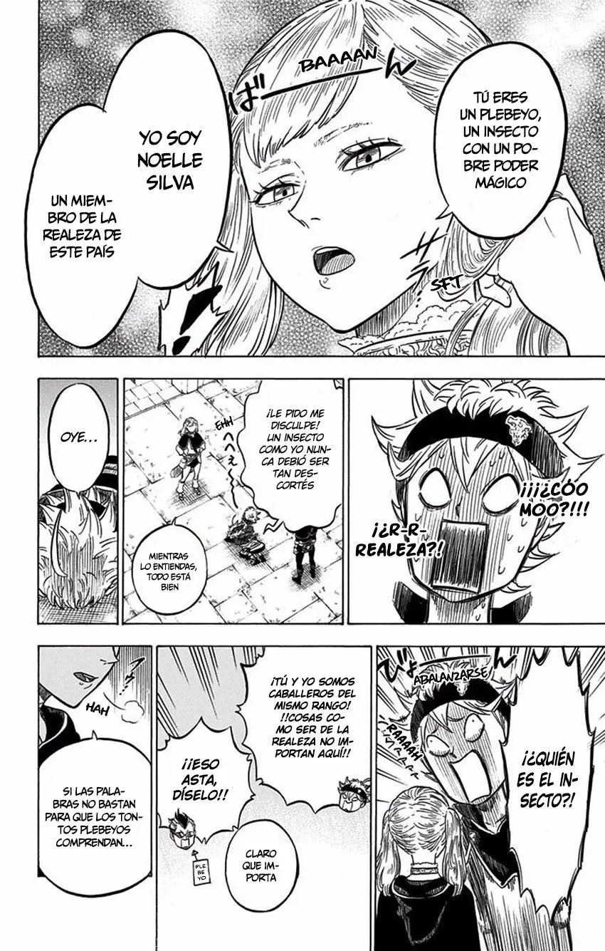 Black Clover capítulo 5, página 5