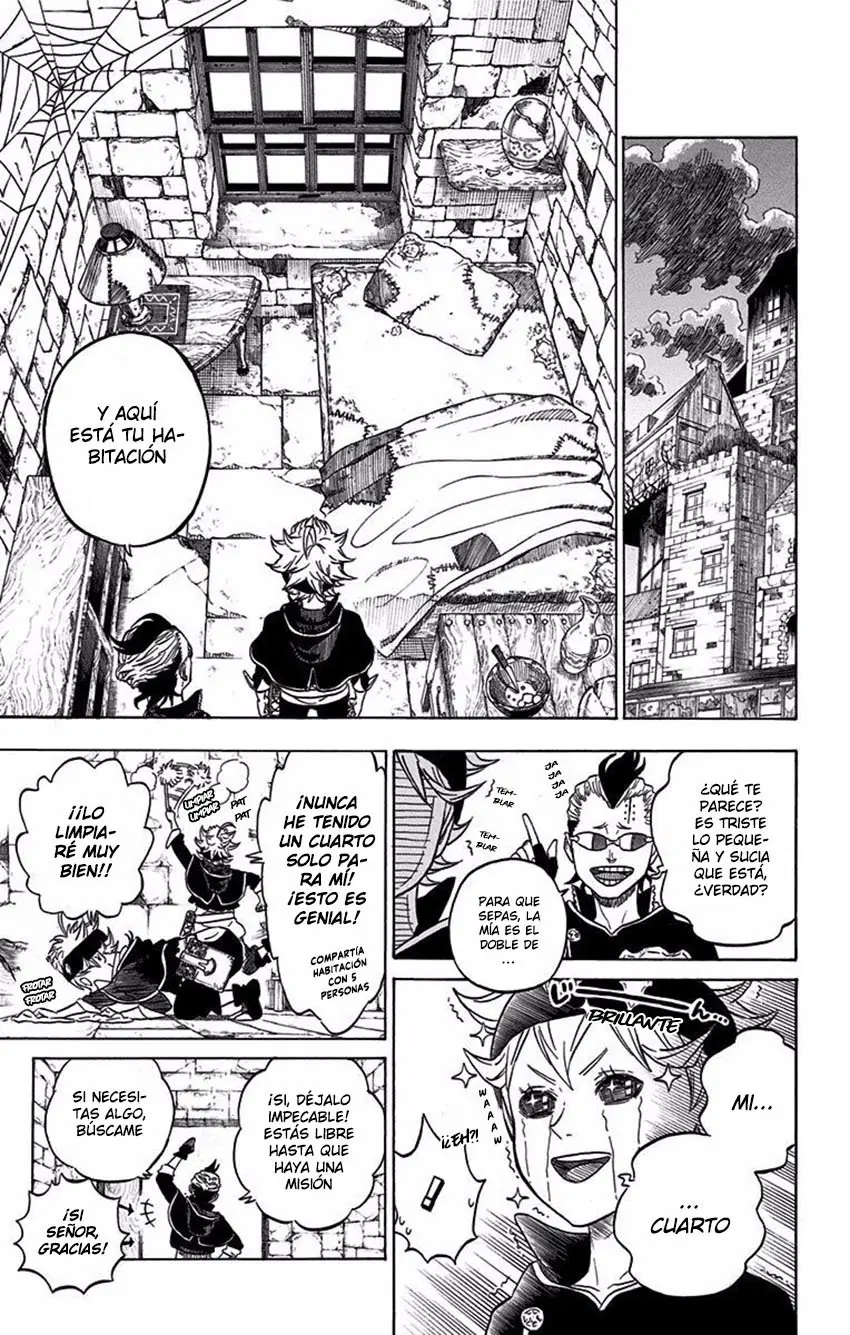 Black Clover capítulo 5, página 8